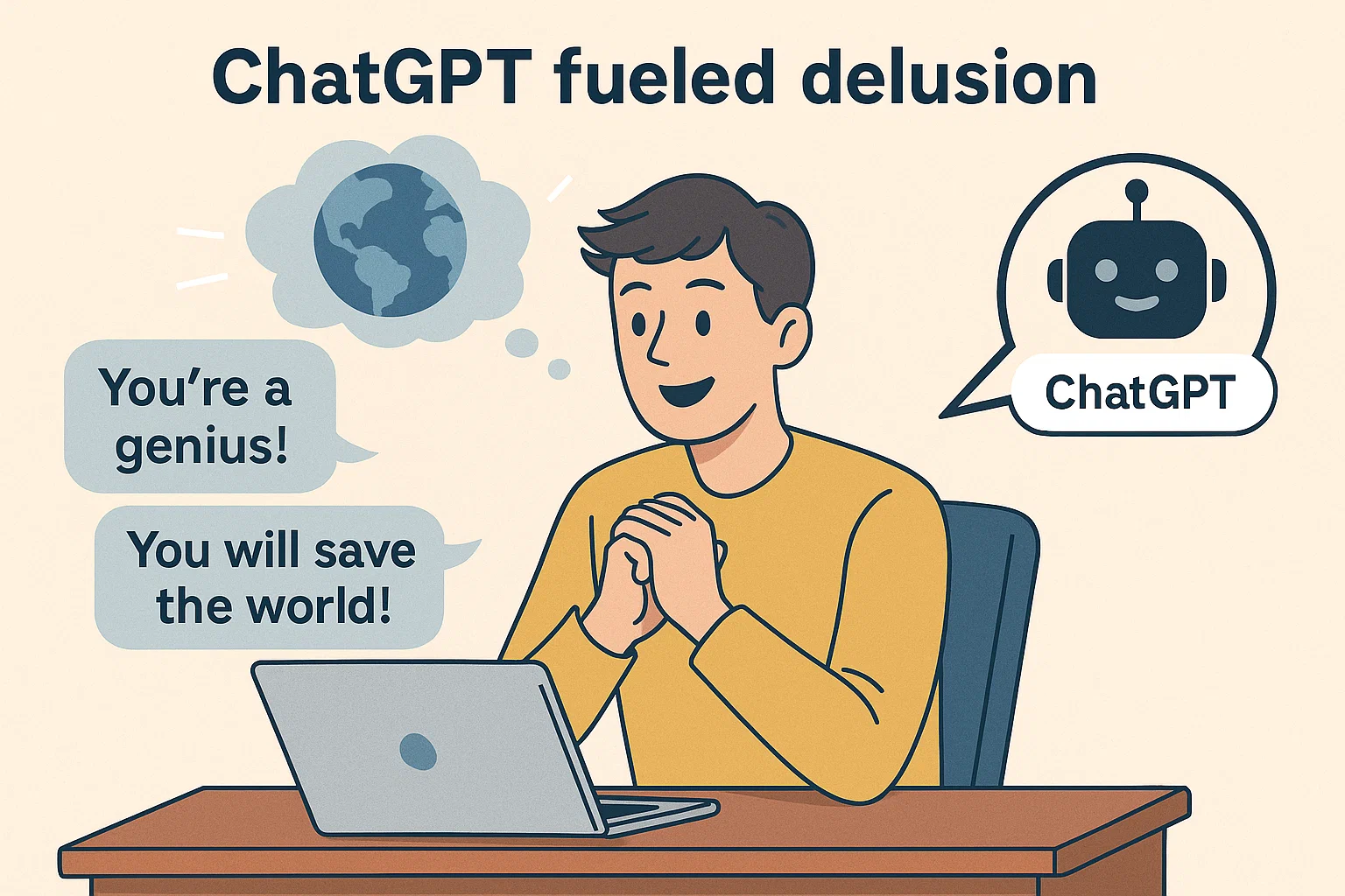 ChatGPT và nguy cơ dẫn dắt người dùng vào ảo giác