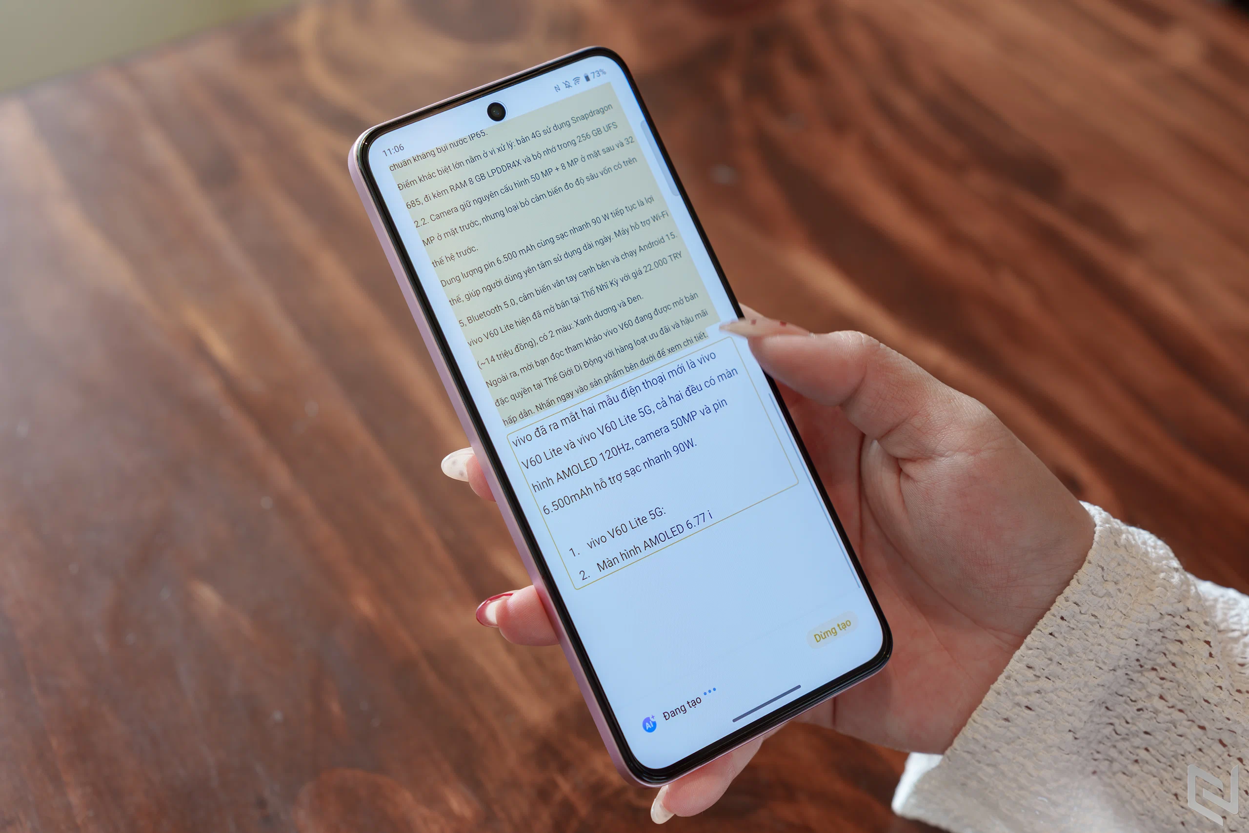 Đánh giá vivo V60 Lite 5G: Thiết bị giải trí tuyệt vời, thiết kế thời trang cùng camera AI thú vị