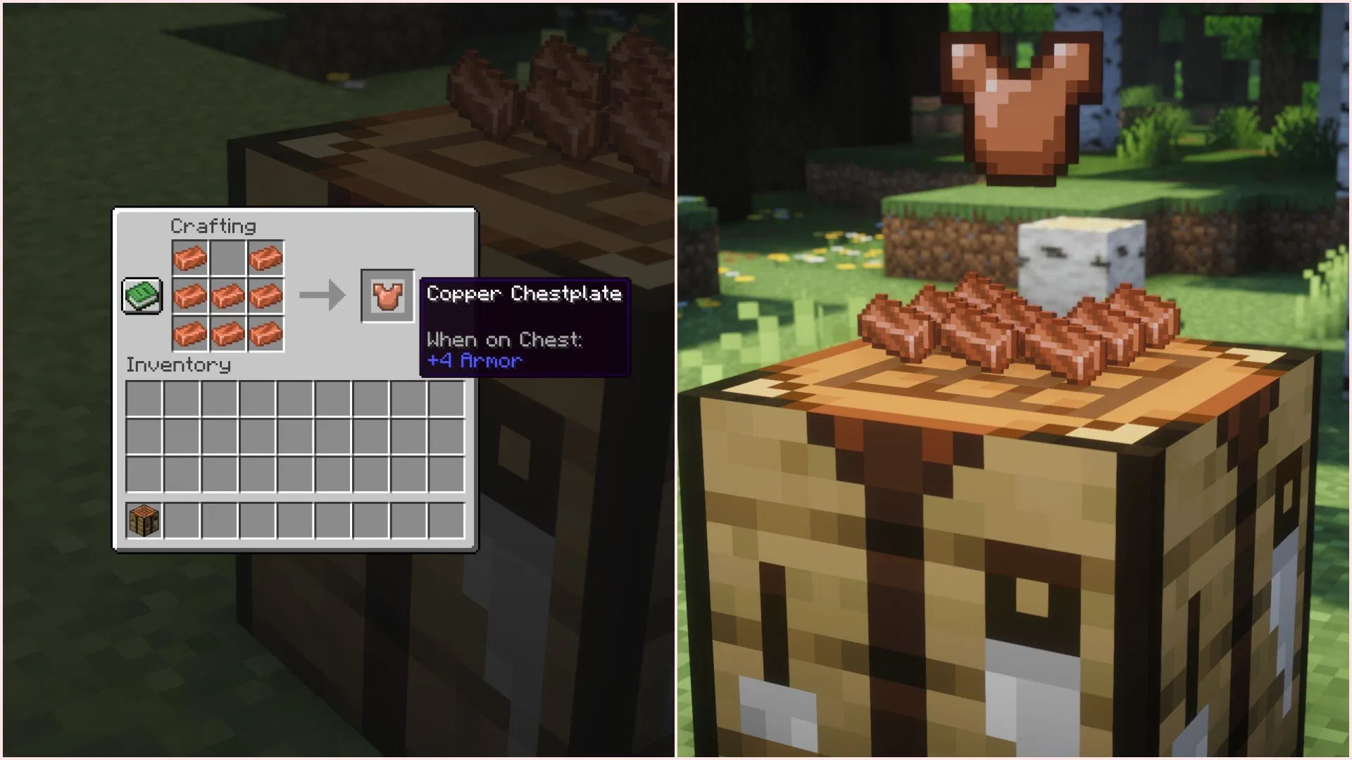 Visual Workbench - Mod giúp bàn chế tạo Minecraft trở nên sống động hơn bao giờ hết