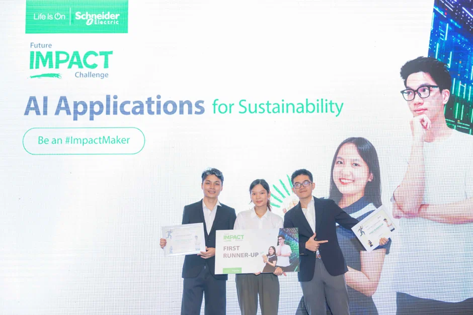 Nhóm sinh viên Việt giành chiến thắng cuộc thi Future Impact Challenge 2025 với giải pháp AI tiết kiệm năng lượng