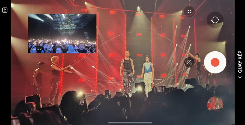 Mẹo hack view khi đi concert bằng Galaxy S25 FE: Ngồi xa vẫn có ảnh idol cực nét