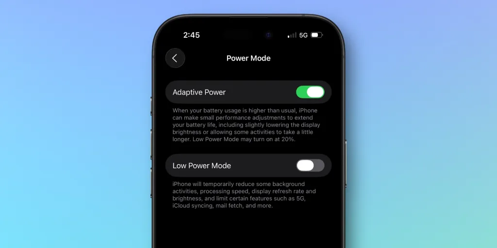 Cách iOS 26 giúp iPhone tiết kiệm pin tốt hơn