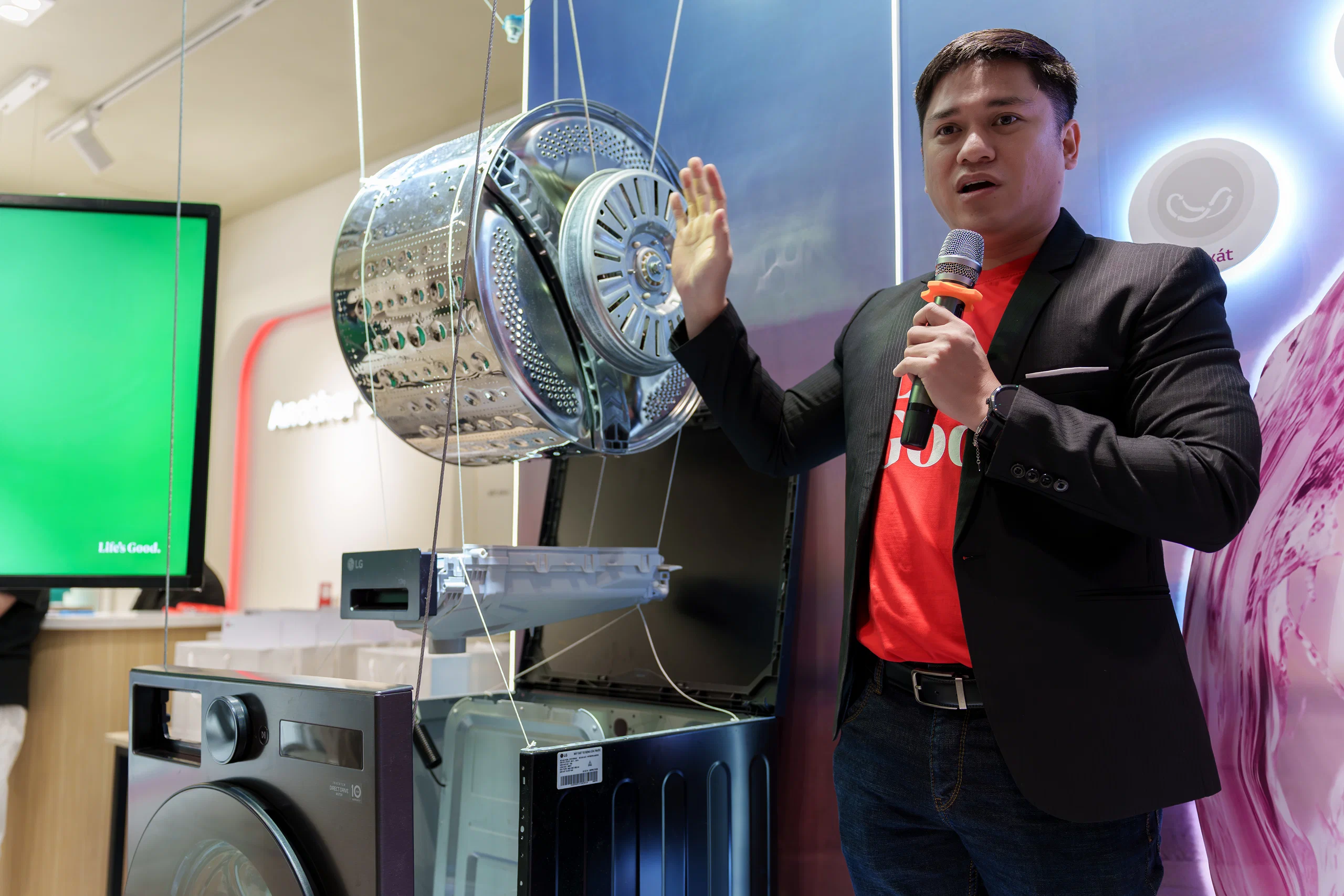 LG ra mắt loạt sản phẩm giặt sấy 2026: thông minh, tiết kiệm năng lượng và thân thiện môi trường