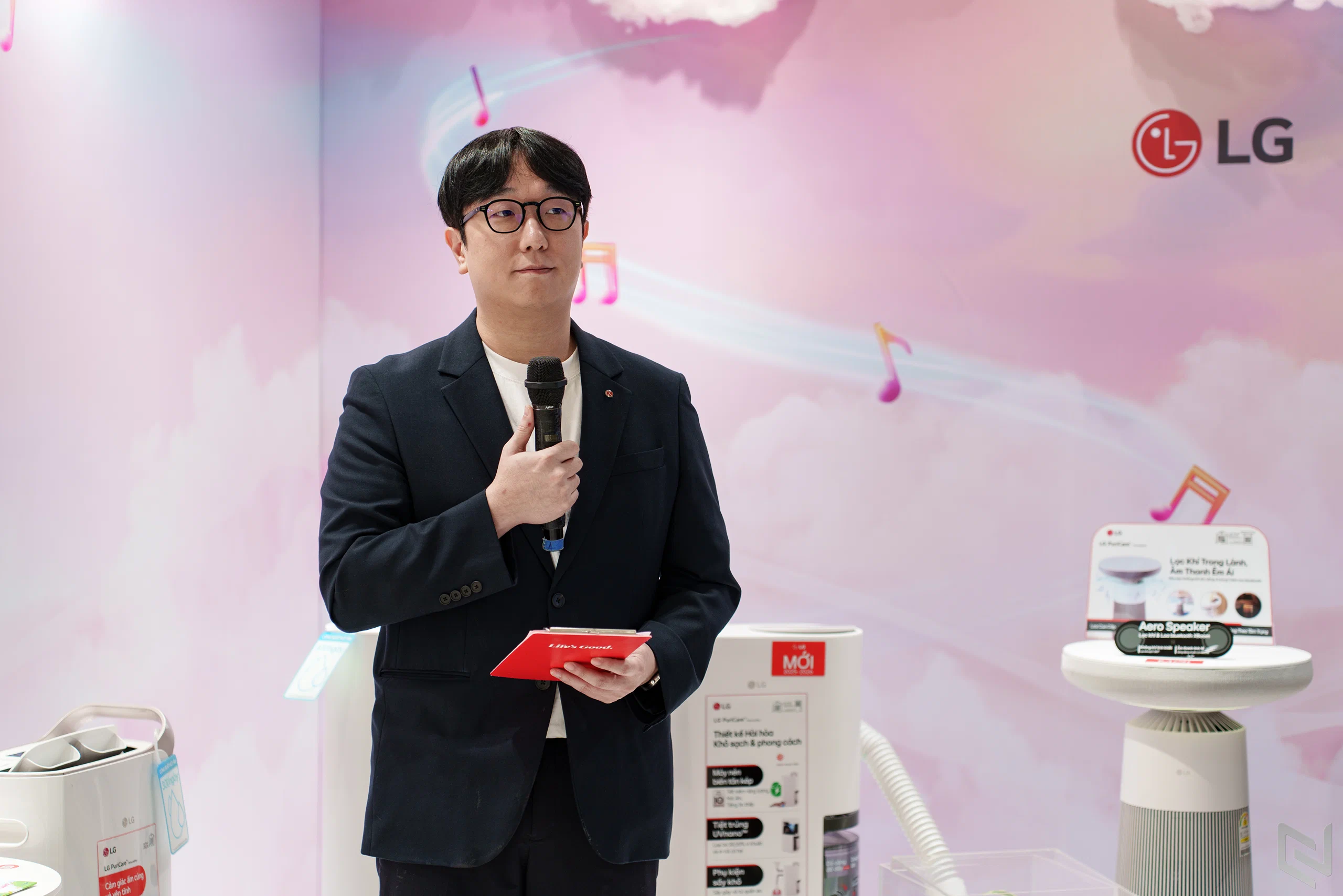 LG ra mắt bộ đôi thiết bị lọc không khí và hút ẩm cao cấp: PuriCare AeroSpeaker và Mojave - Nâng tầm không gian sống