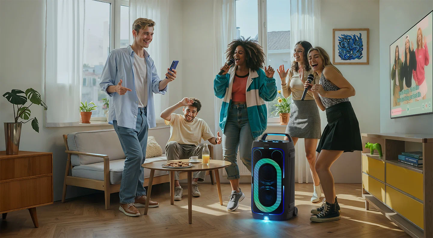 Samsung ra mắt loa tháp di động ST50F và ST40F: Thiết kế hiện đại, âm thanh bùng nổ