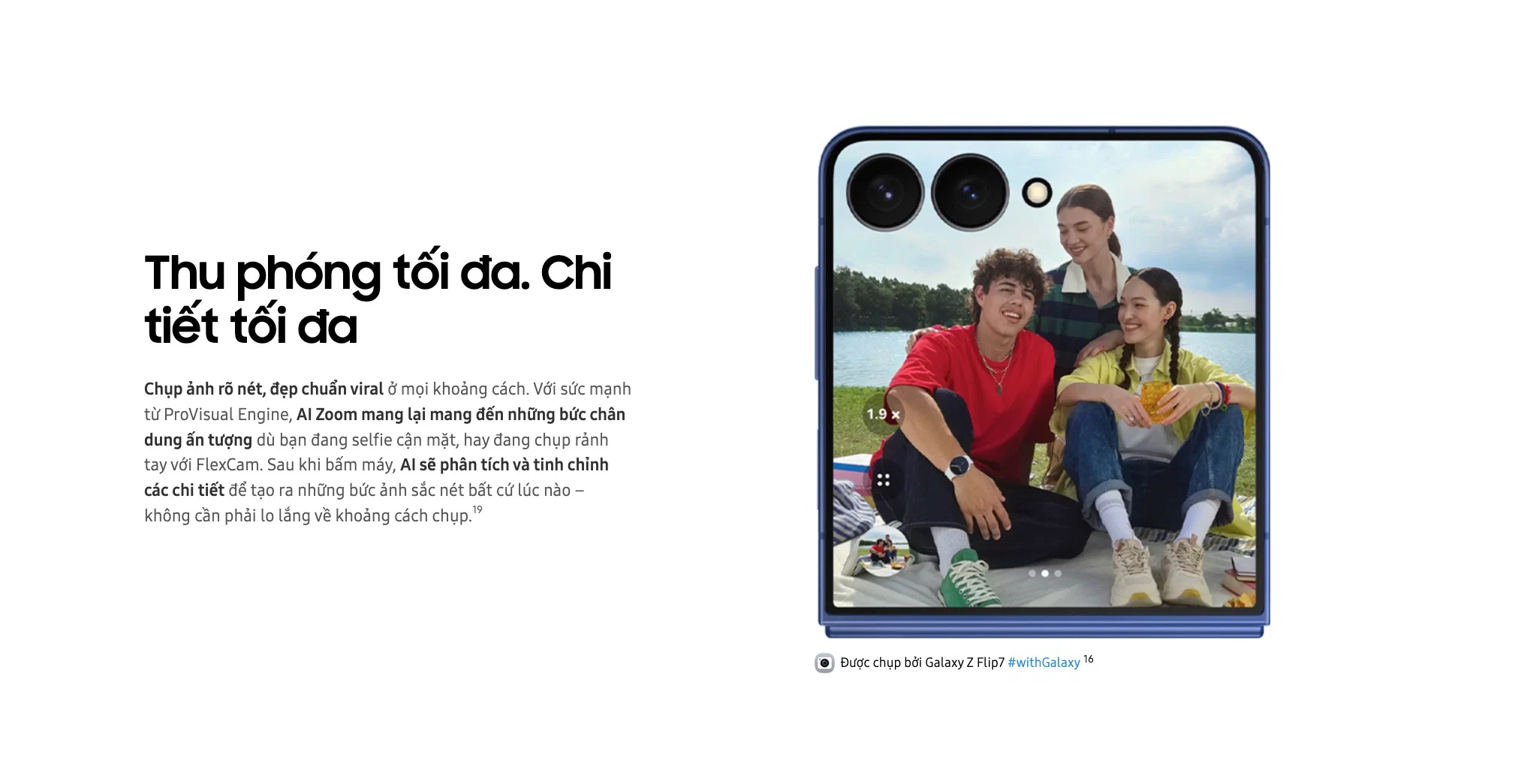3 tháng 'giữ chuỗi' sáng tạo với Galaxy Z Flip7