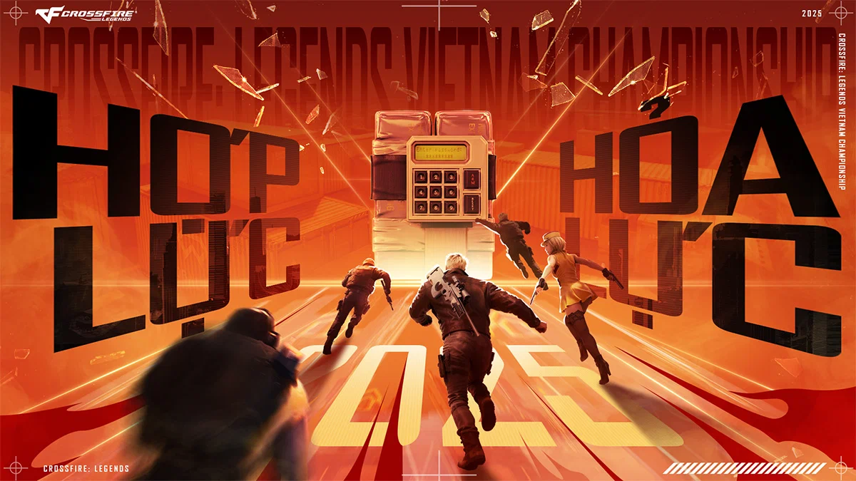 Giải đấu Crossfire: Legends Vietnam Championship 2025 khuấy động cộng đồng game thủ Việt