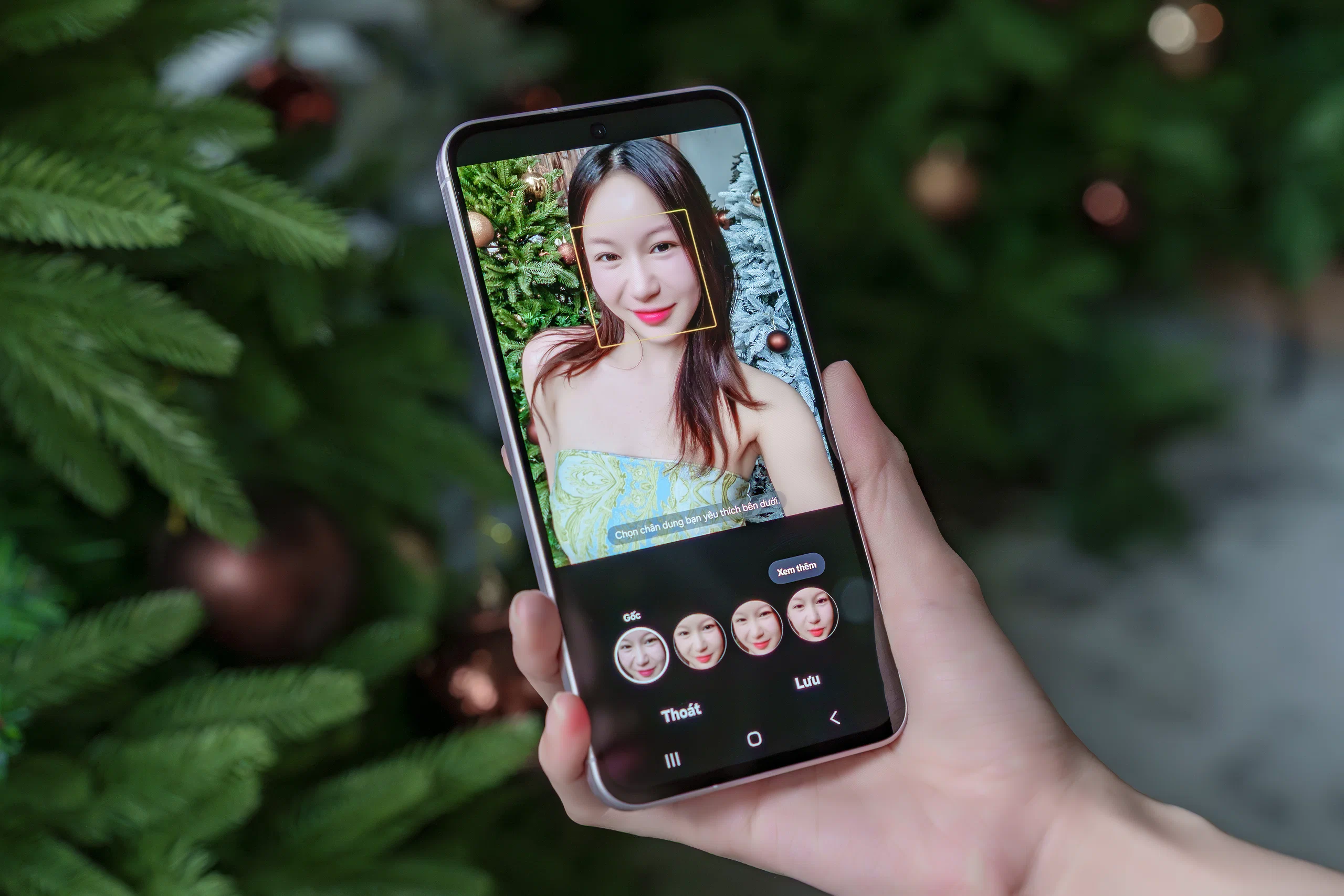 Cùng Galaxy A56 5G check-in mùa giáng sinh đỉnh chóp