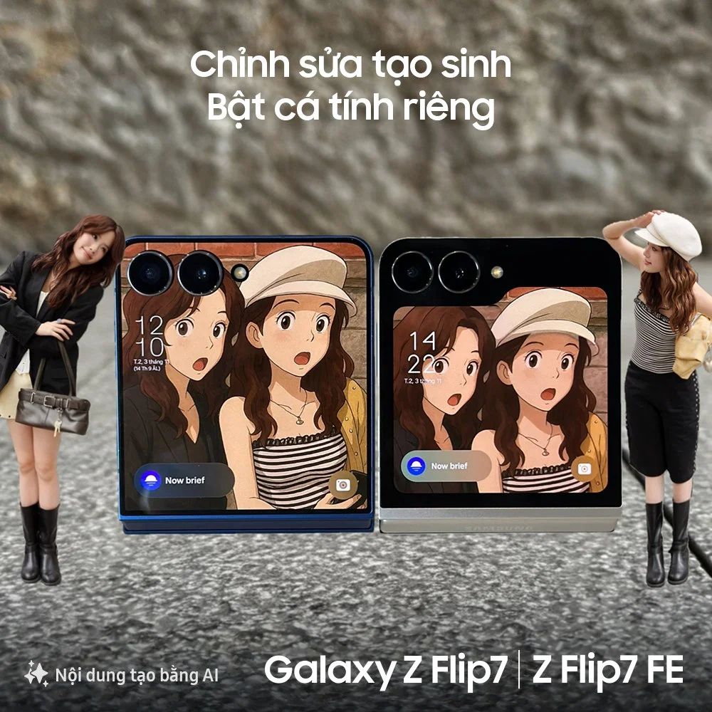 Galaxy Z Flip7 - "Người bạn đồng hành sáng tạo" dịp cuối năm