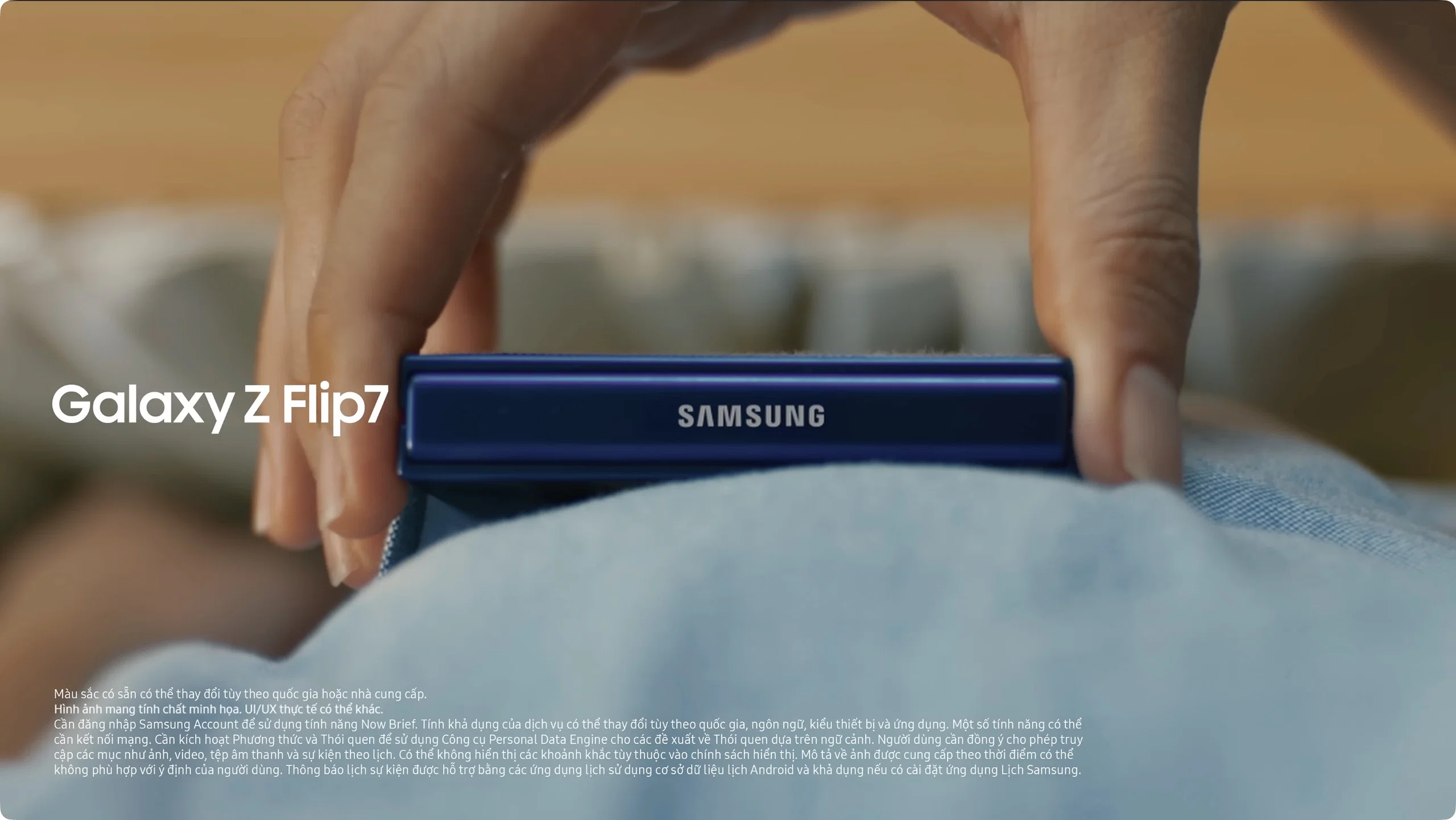 Galaxy Z Flip7 - "Người bạn đồng hành sáng tạo" dịp cuối năm