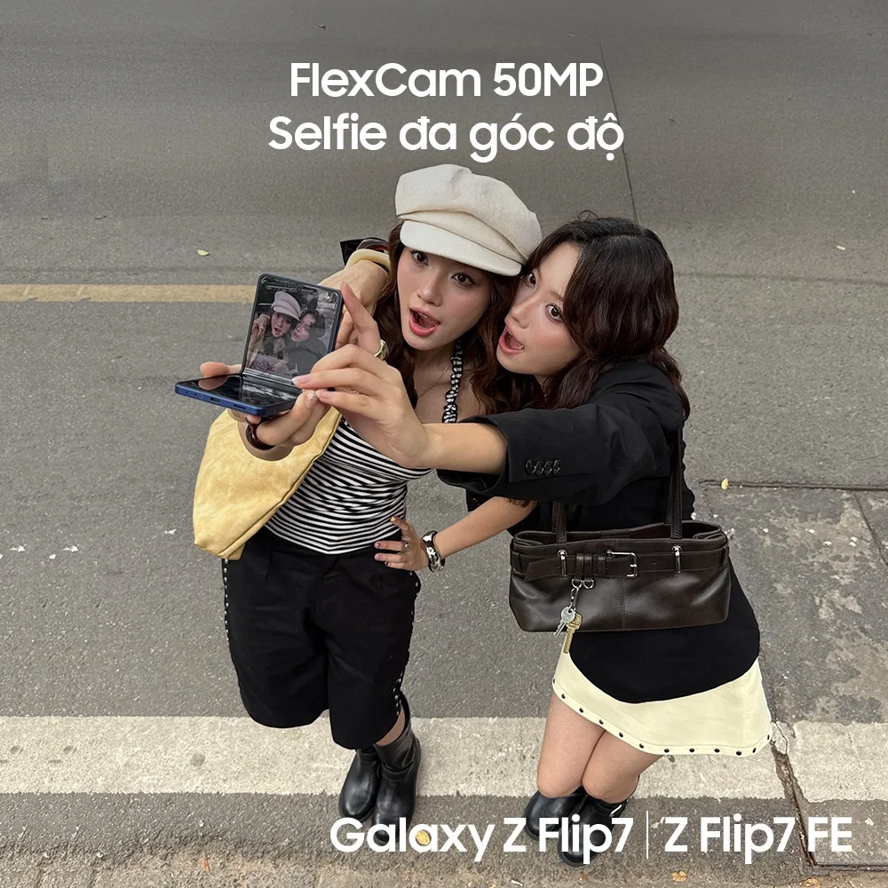 Galaxy Z Flip7 - "Người bạn đồng hành sáng tạo" dịp cuối năm