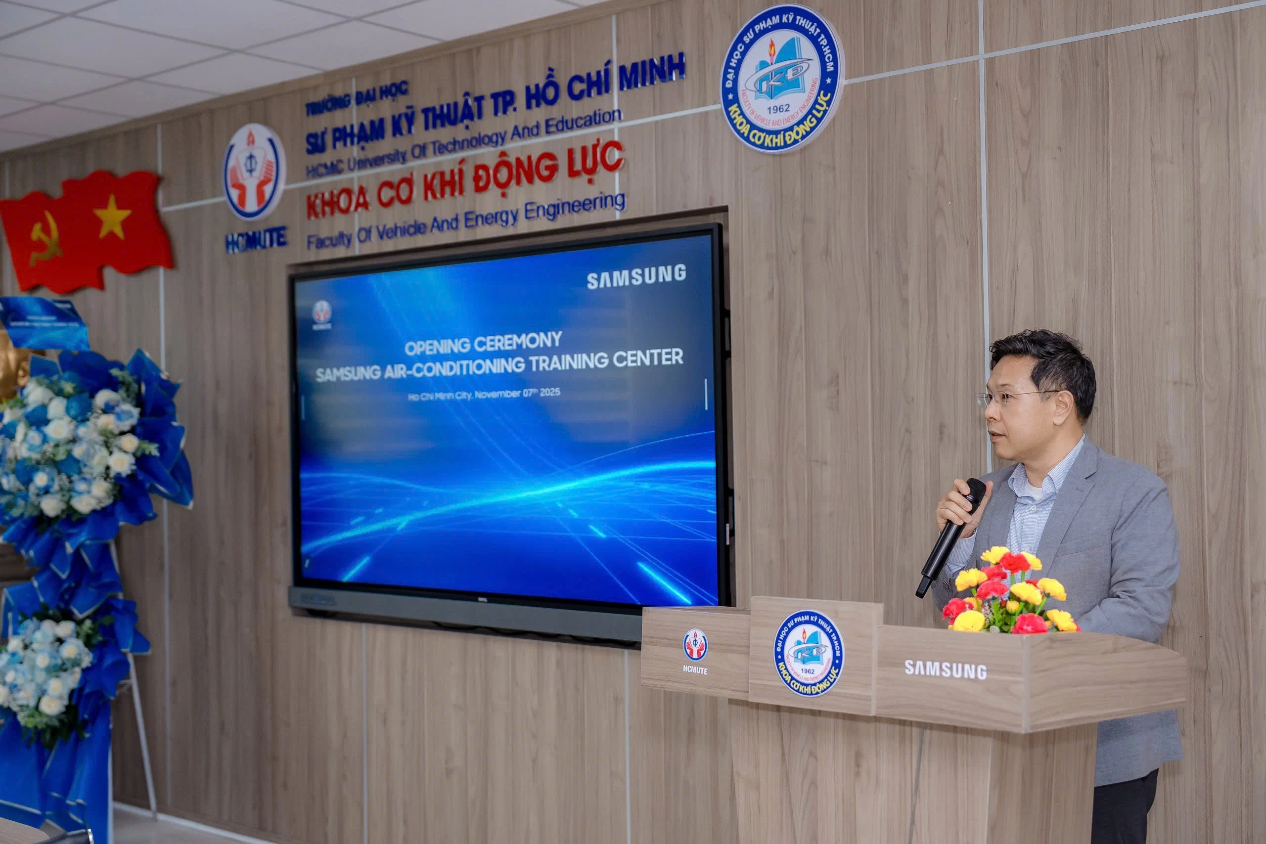 Samsung ra mắt Trung tâm Đào tạo Điều hòa Không khí tại HCMUTE, thúc đẩy phát triển kỹ sư trẻ Việt Nam