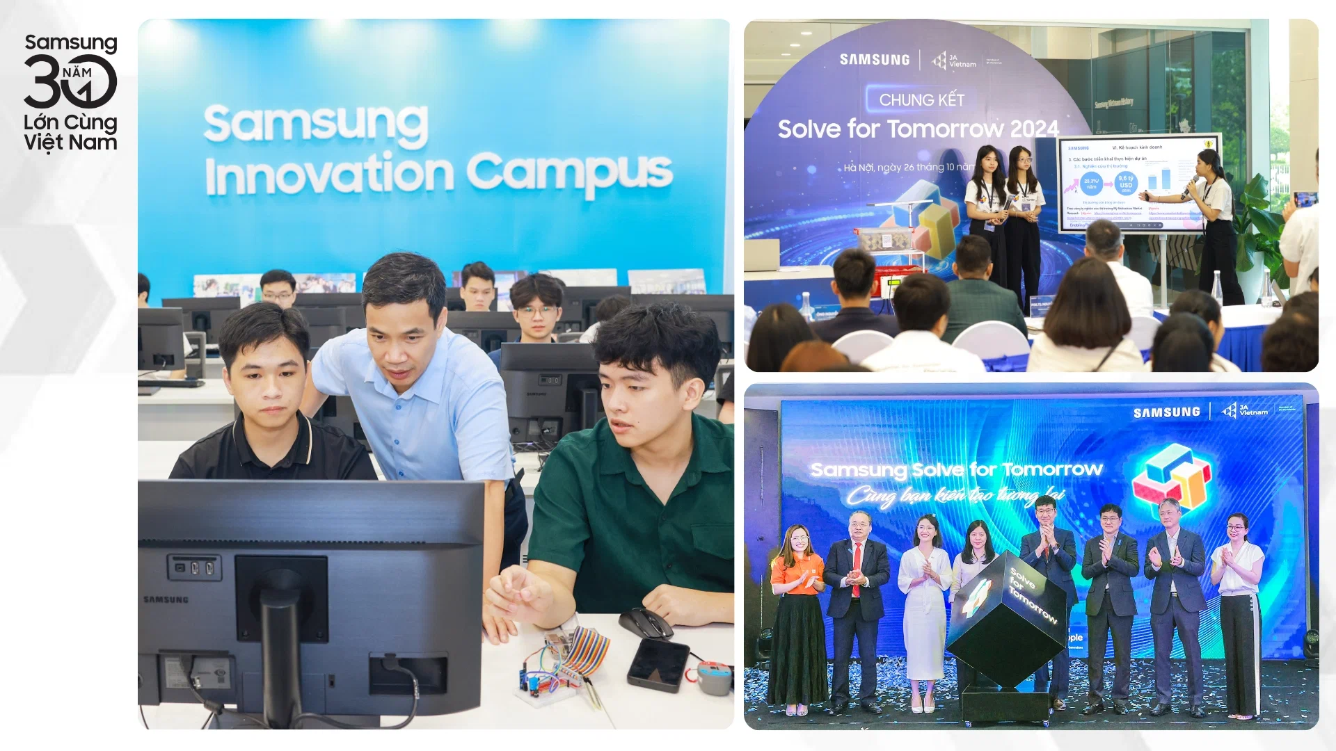 Samsung kỷ niệm 30 năm đồng hành cùng Việt Nam: Hành trình đổi mới và kiến tạo tương lai số
