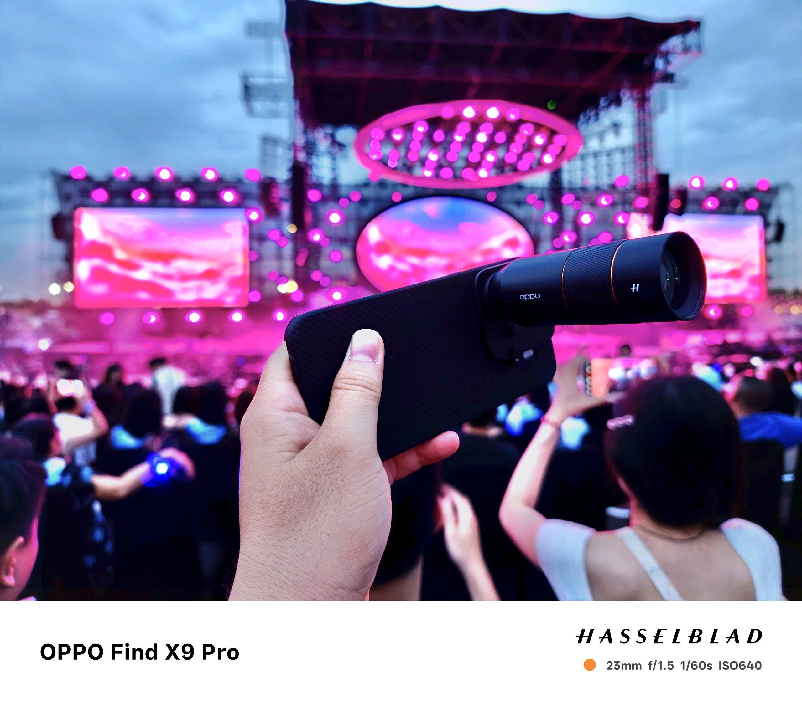 Trải nghiệm camera OPPO Find X9 Pro ở SkyNote The Reflection: Khi khoảng cách với idol gần như biến mất