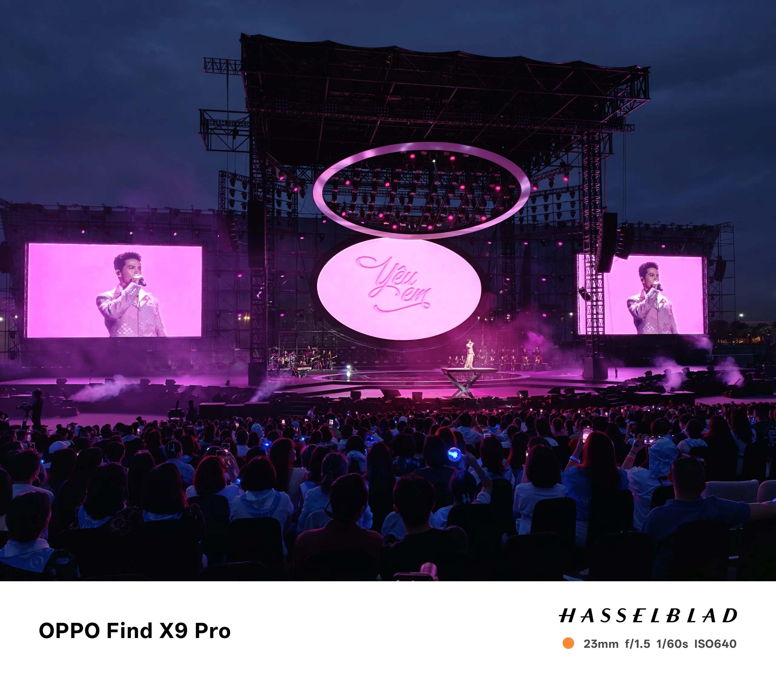 Trải nghiệm camera OPPO Find X9 Pro ở SkyNote The Reflection: Khi khoảng cách với idol gần như biến mất