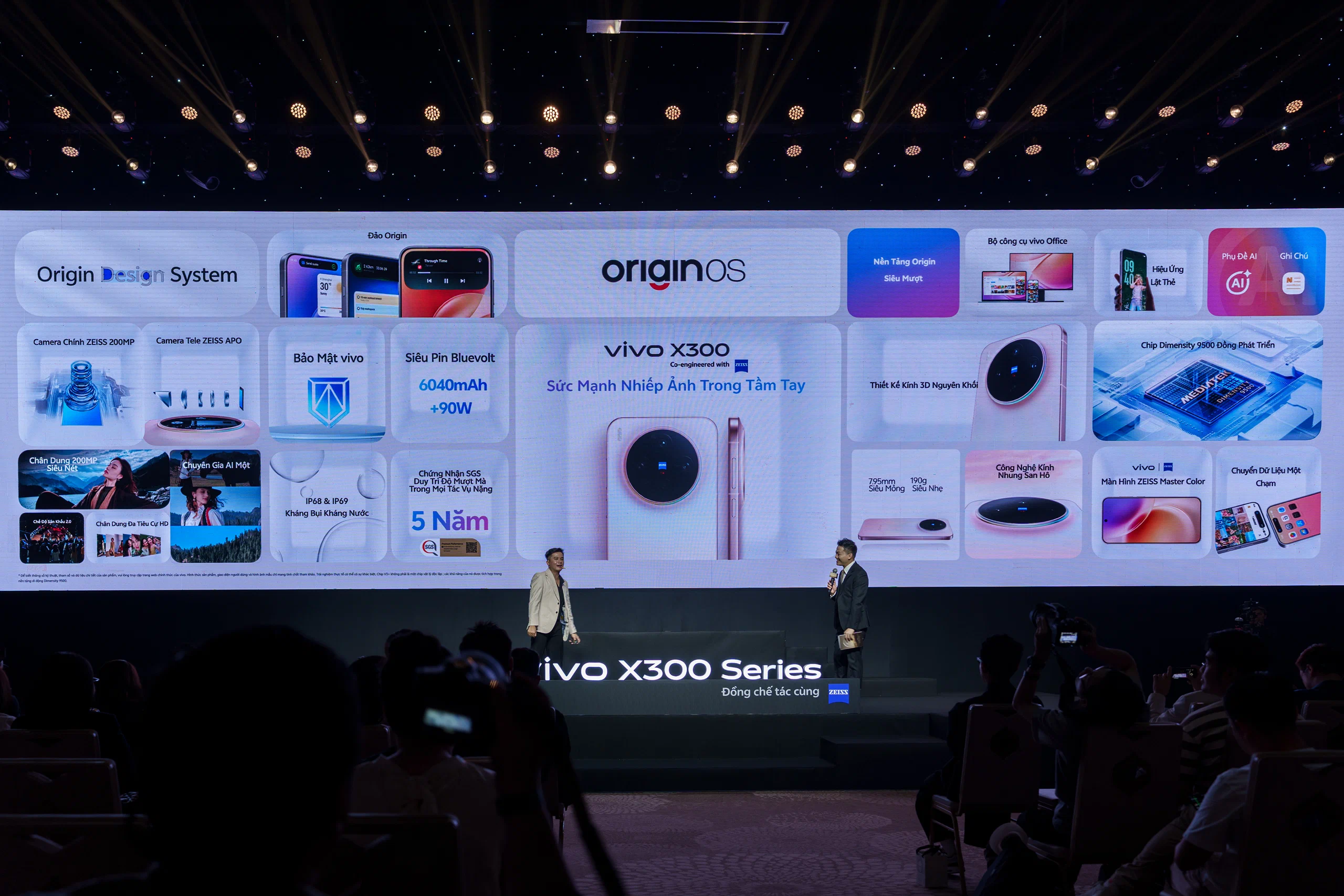 vivo X300 Series ra mắt tại Việt Nam với camera ZEISS 200MP, dẫn đầu kỷ nguyên nhiếp ảnh di động