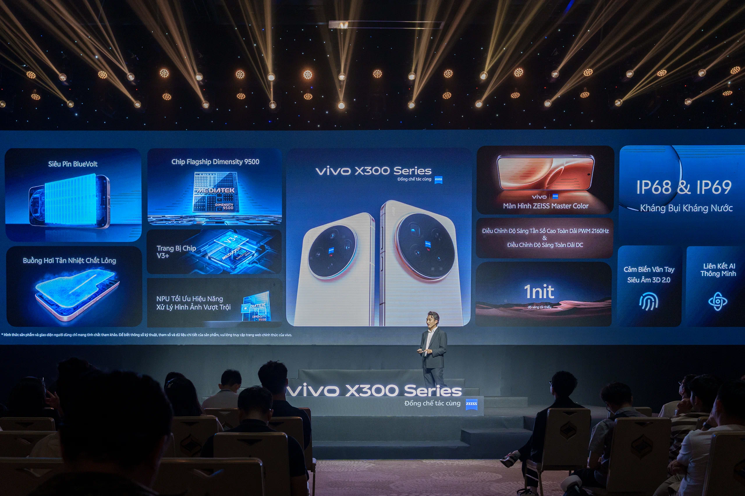 vivo X300 Series ra mắt tại Việt Nam với camera ZEISS 200MP, dẫn đầu kỷ nguyên nhiếp ảnh di động