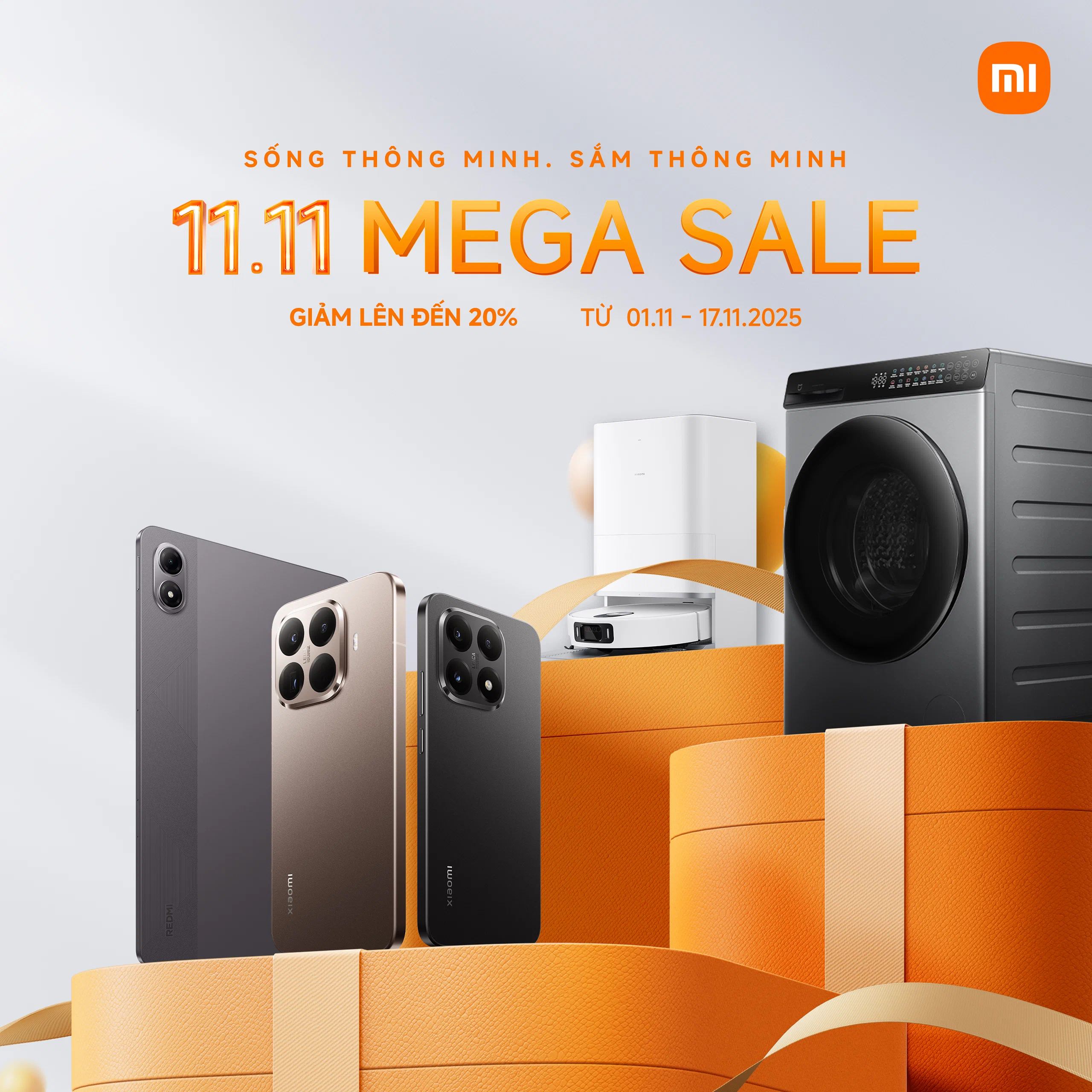 Xiaomi khởi động đại tiệc 11.11 - giảm giá cực sâu cho smartphone và thiết bị thông minh
