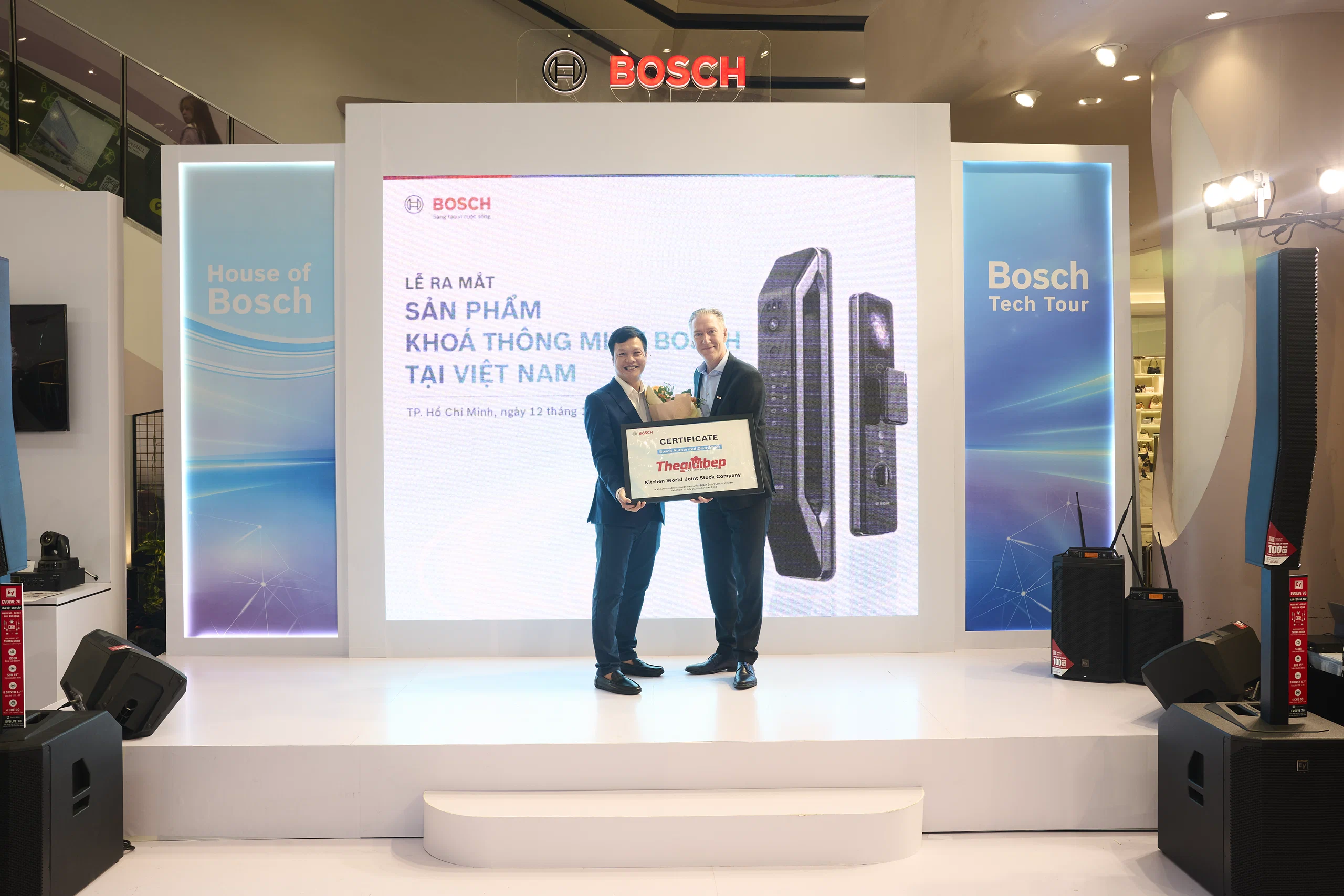 Bosch ra mắt khóa thông minh thế hệ mới, tập trung trải nghiệm sống an toàn tại Việt Nam