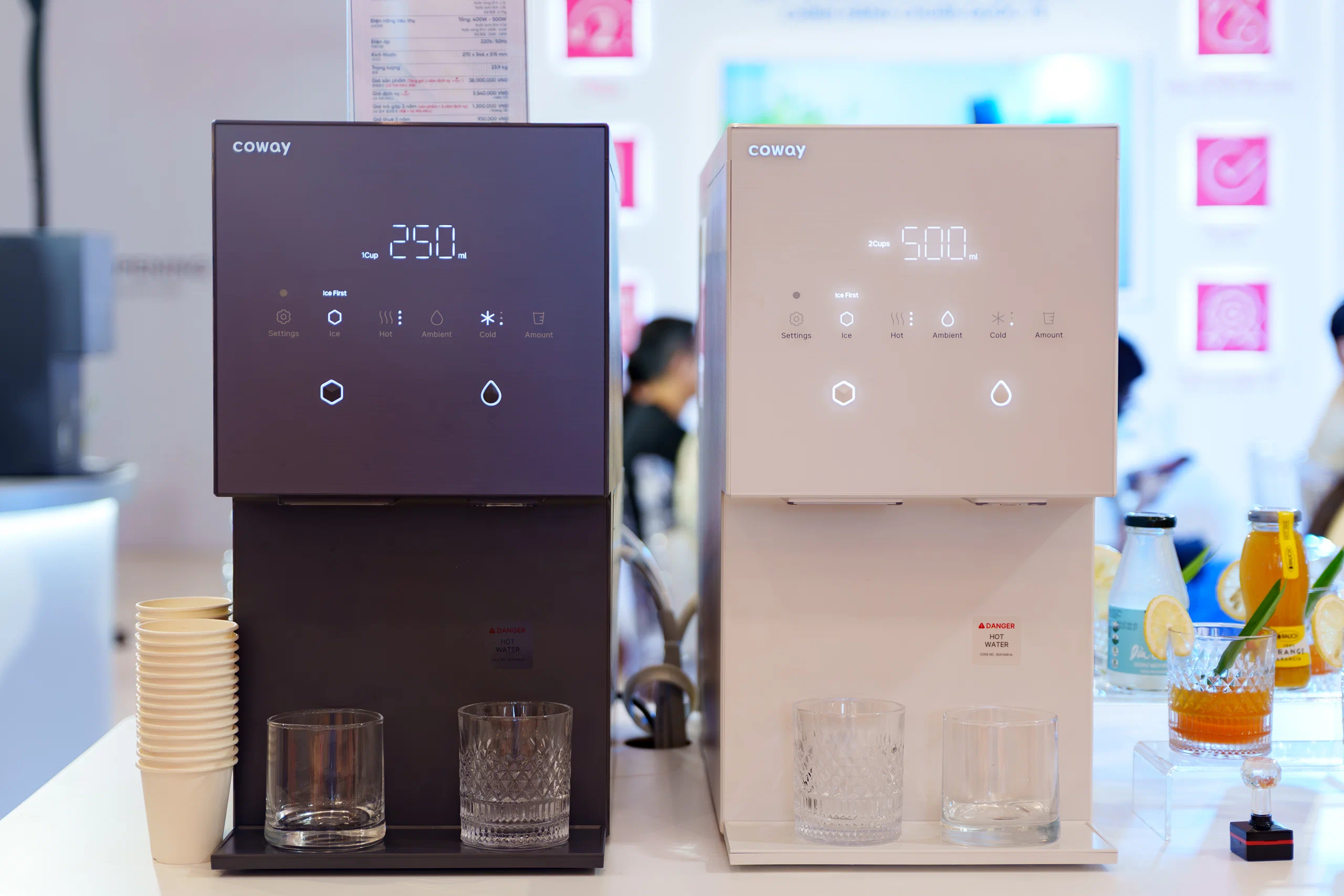 Coway Vina giới thiệu máy lọc nước làm đá khử trùng UV kép đầu tiên của hãng tại Việt Nam