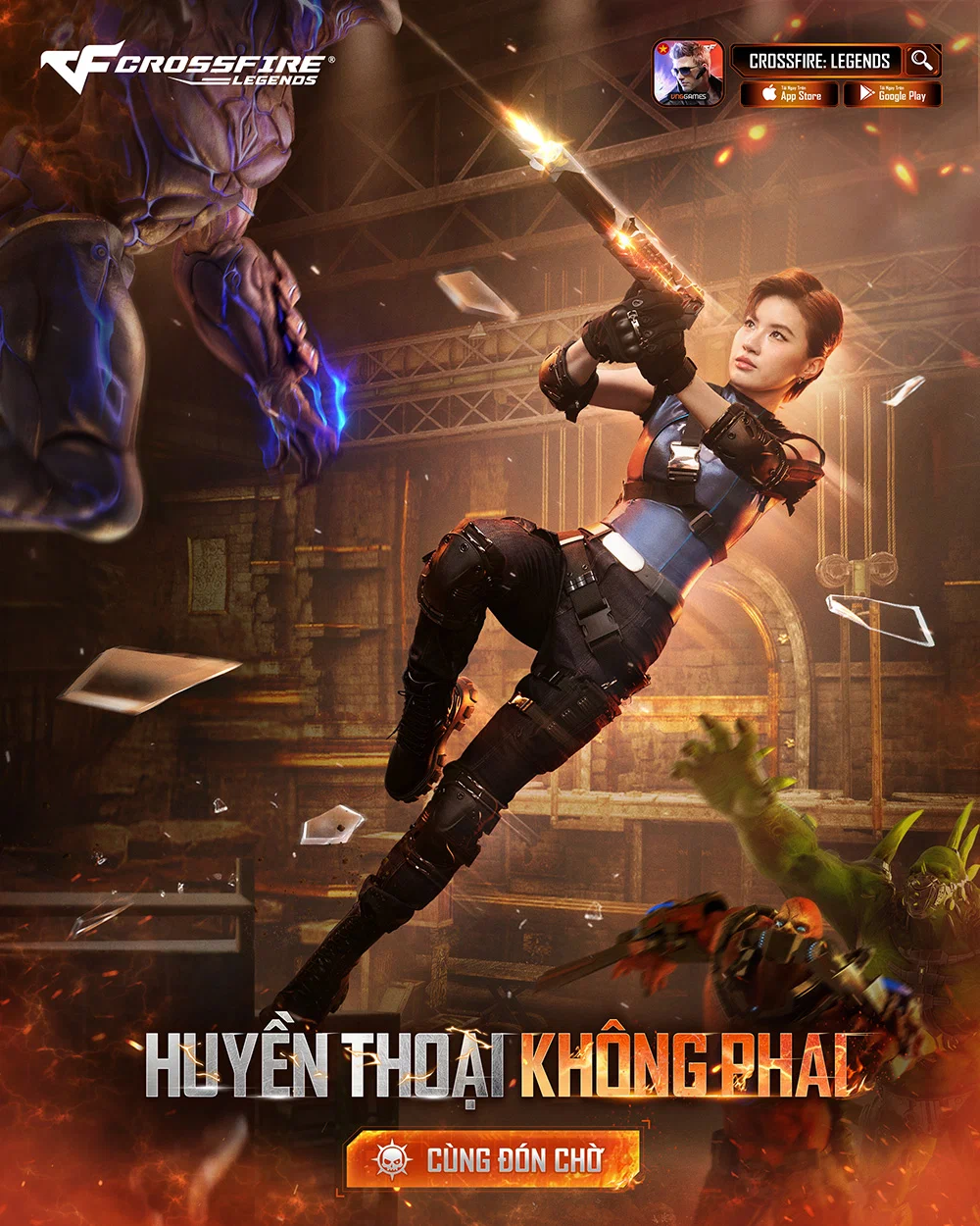 Crossfire: Legends gây sốt khi công bố ba đại diện Orange, Pháo và Quang Hùng MasterD trong loạt cosplay huyền thoại
