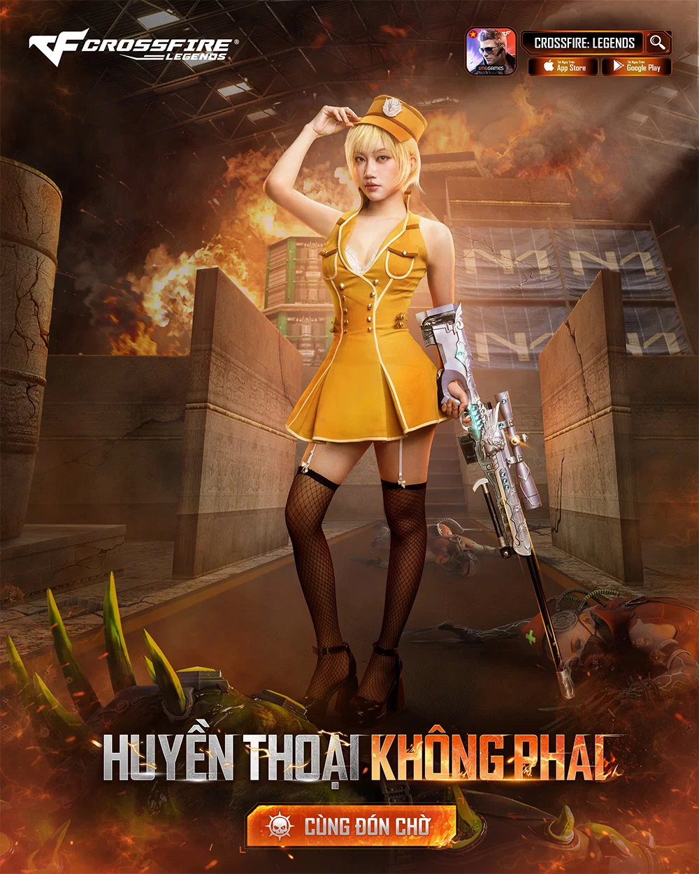 Crossfire: Legends gây sốt khi công bố ba đại diện Orange, Pháo và Quang Hùng MasterD trong loạt cosplay huyền thoại