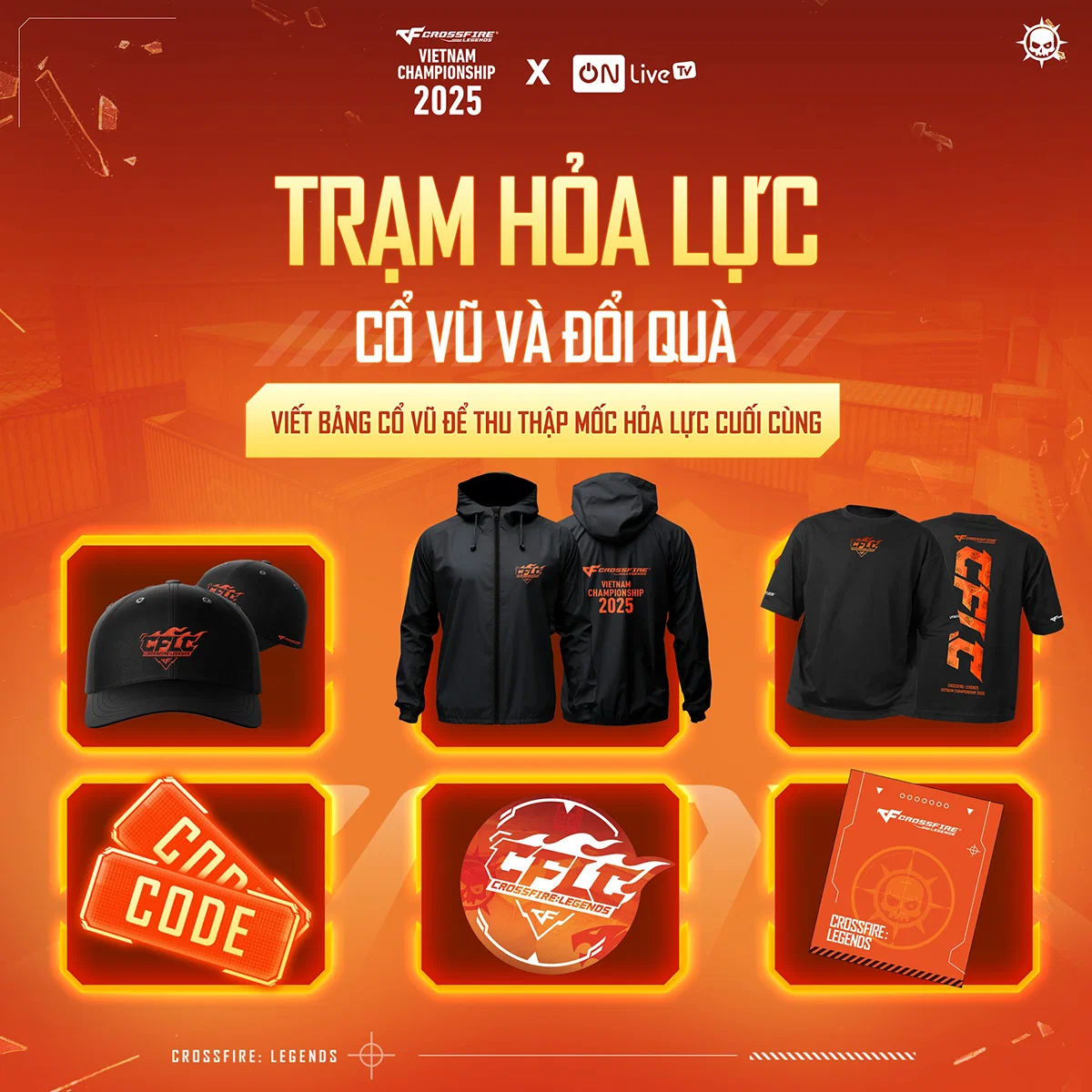 Crossfire: Legends Vietnam Championship 2025 bước vào chung kết với 4 ứng viên vô địch