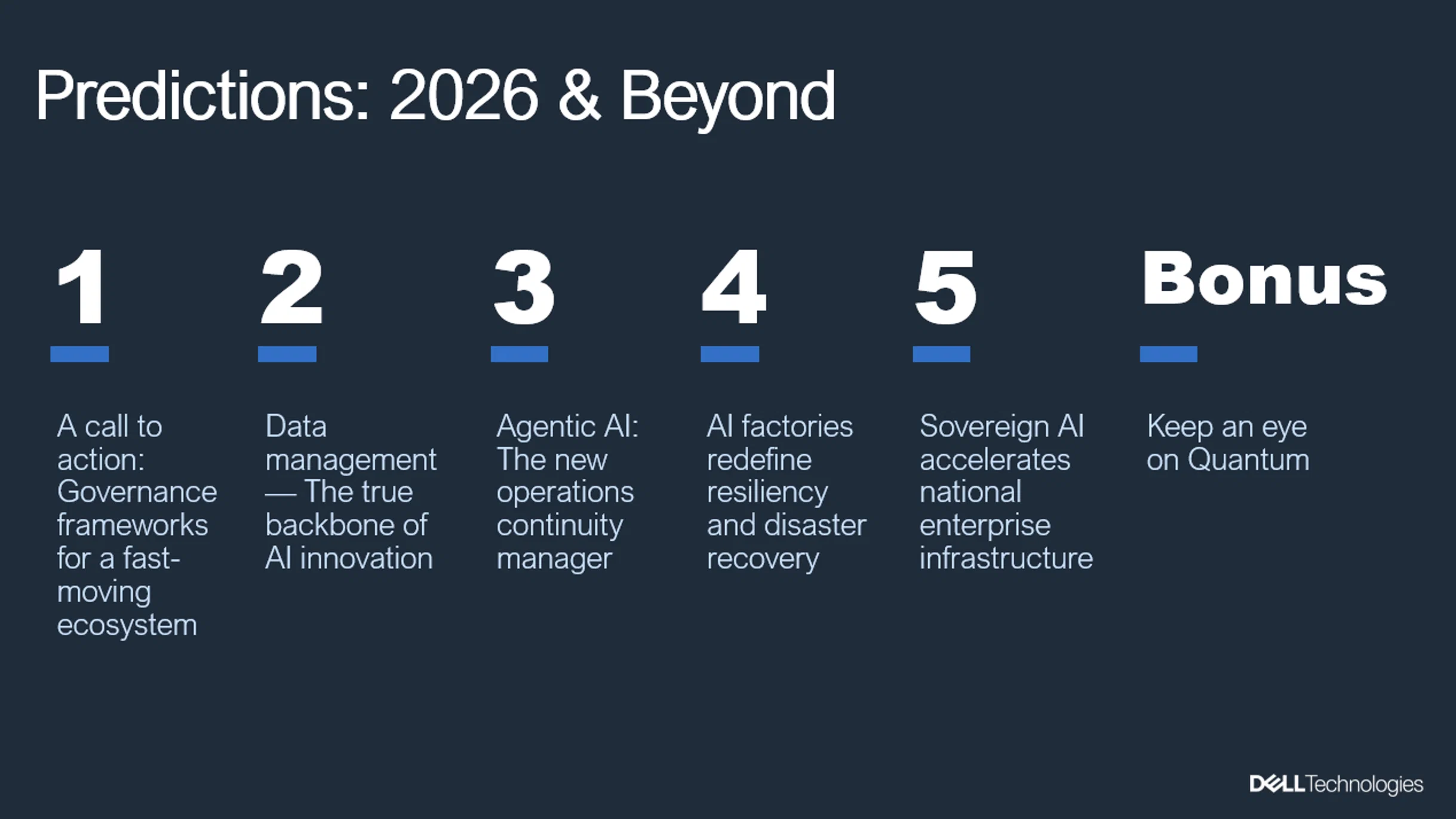 Dự báo 2026 từ Dell Technologies và Tầm nhìn APJC: Tăng tốc AI và Quản trị