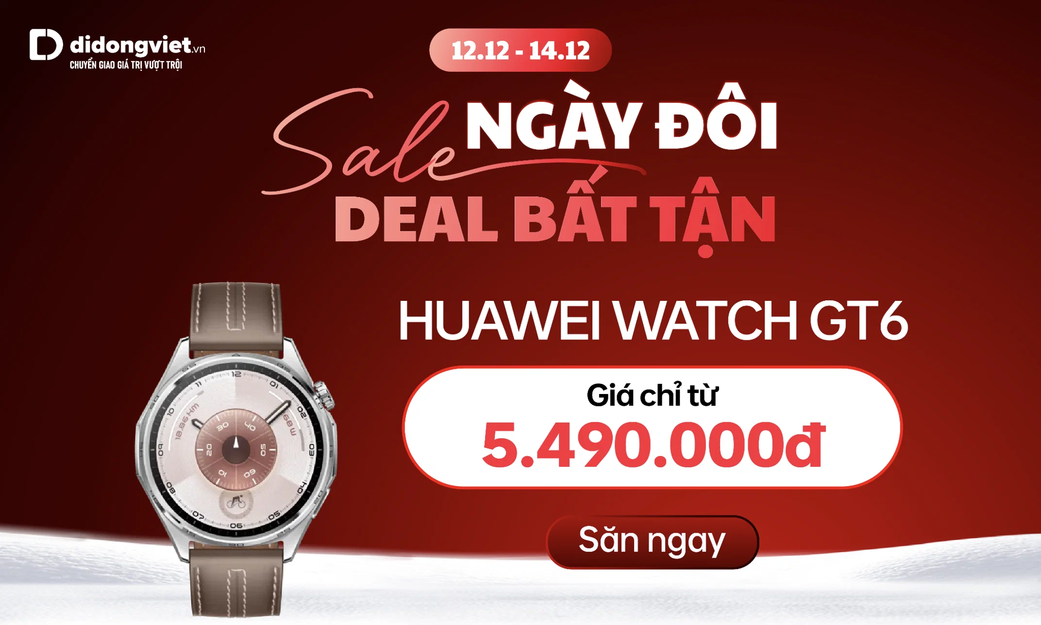 Di Động Việt tung ưu đãi 12/12: iPhone 17 Pro Max giảm mạnh, phụ kiện chỉ từ 59,000 VND