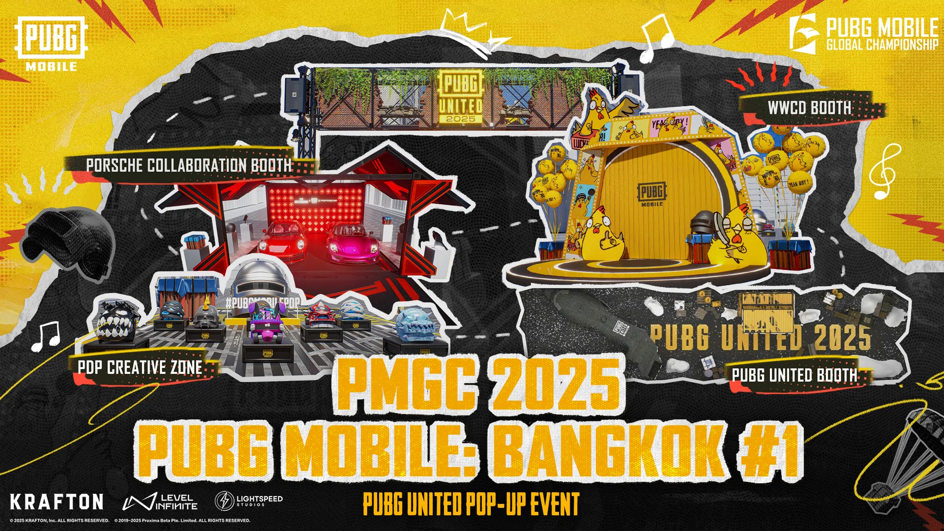 PUBG MOBILE phủ sóng Bangkok, chuỗi sự kiện quy mô lớn chào mừng Chung kết thế giới PMGC 2025 với tổng giải thưởng trị giá 3 triệu USD