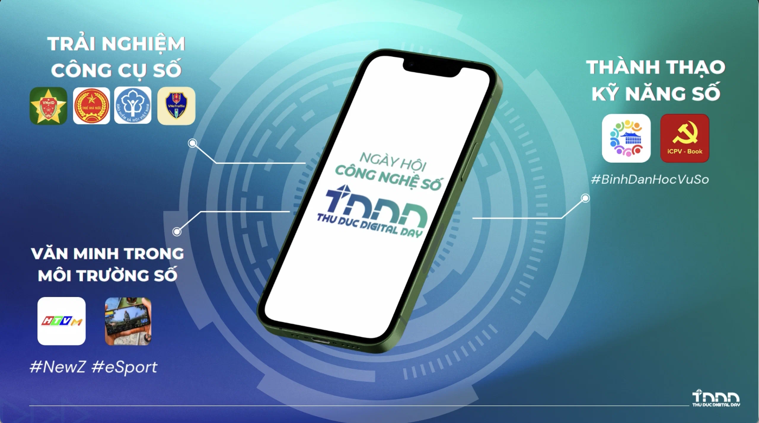 Thu Duc Digital Day 2025: Ngày hội công nghệ đầu tiên trên tuyến Metro số 1