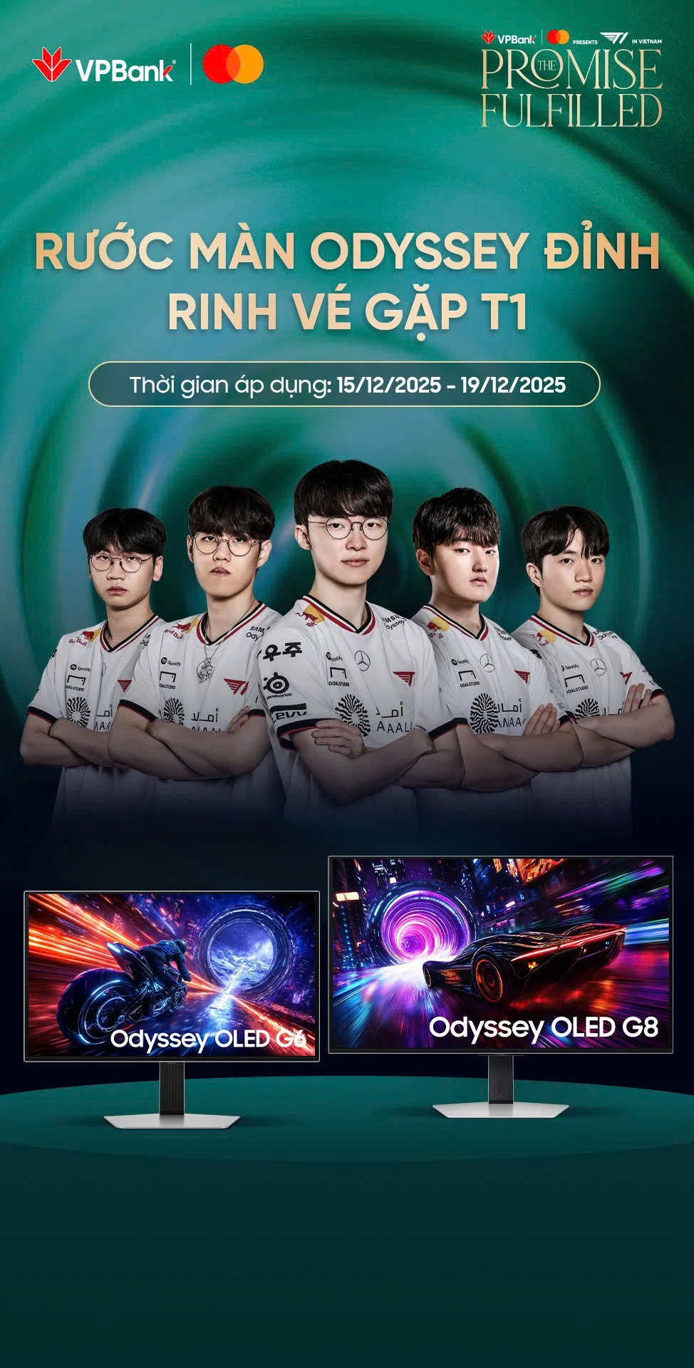 Samsung đồng hành cùng sự kiện VPBank Presents T1 Vietnam: The Promise Fulfilled