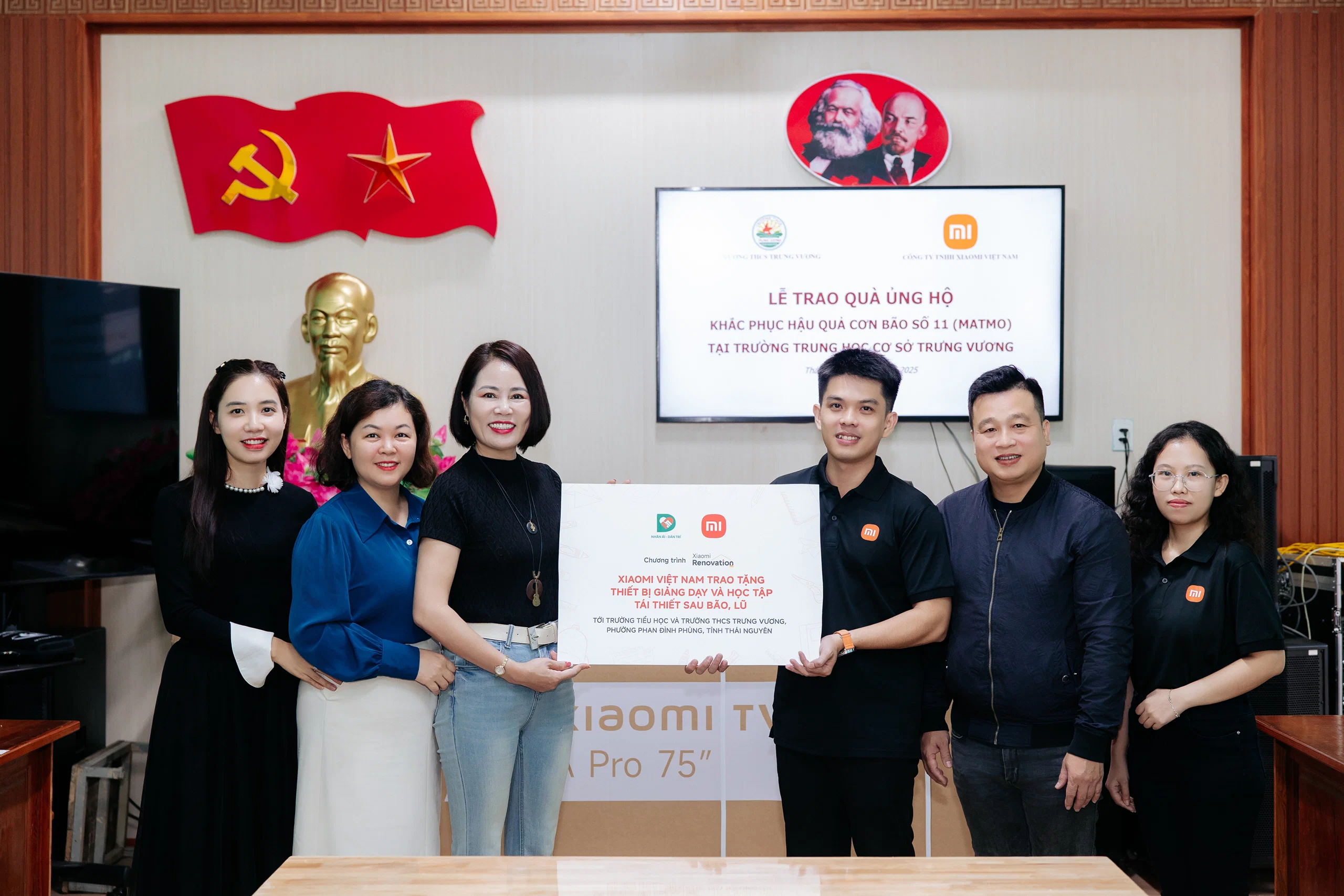 Xiaomi hoàn tất cải tạo điểm trường vùng cao tại Tuyên Quang và Thái Nguyên thông qua chiến dịch Xiaomi Renovation 2025
