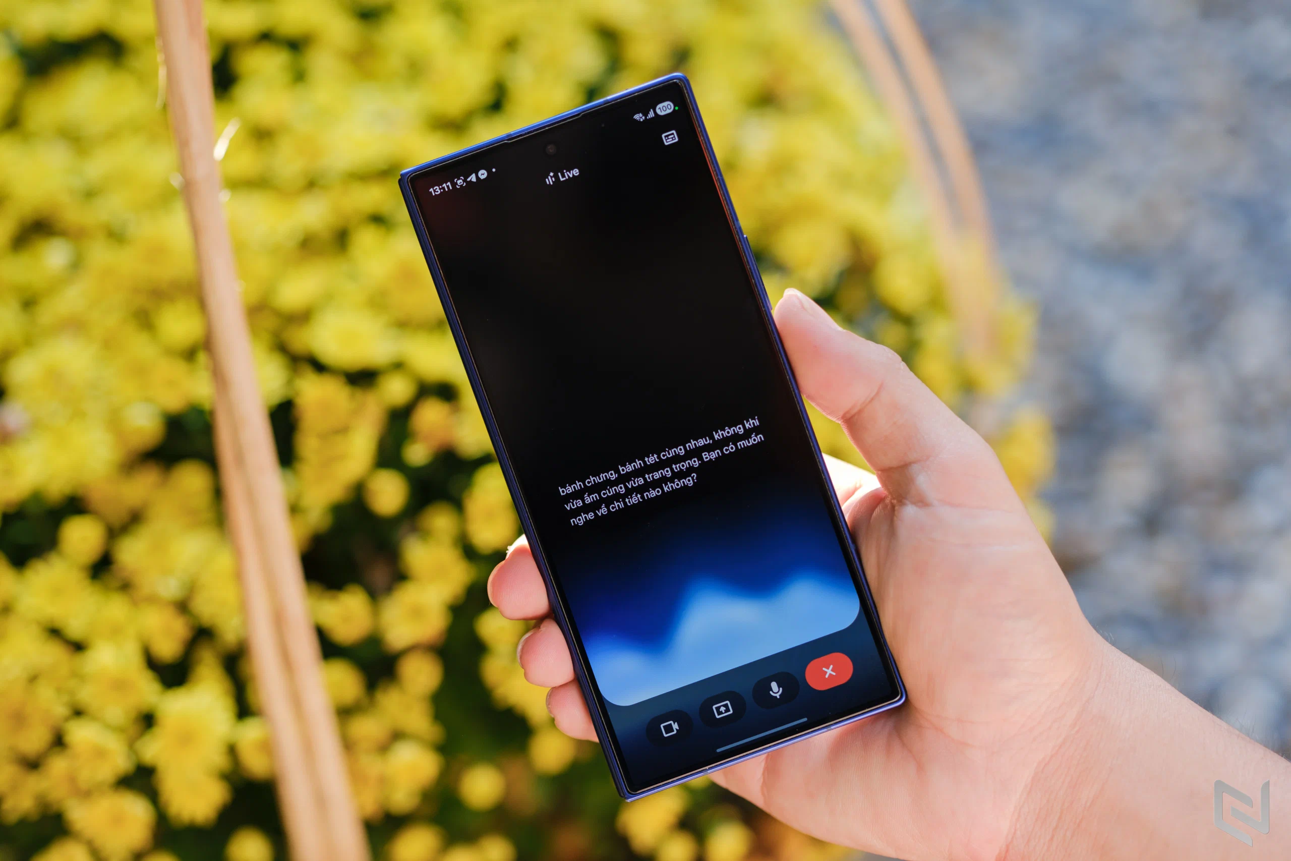 Nghe chuyện Tết xưa, làm mới Tết nay cùng Gemini Live trên Galaxy Z Fold7