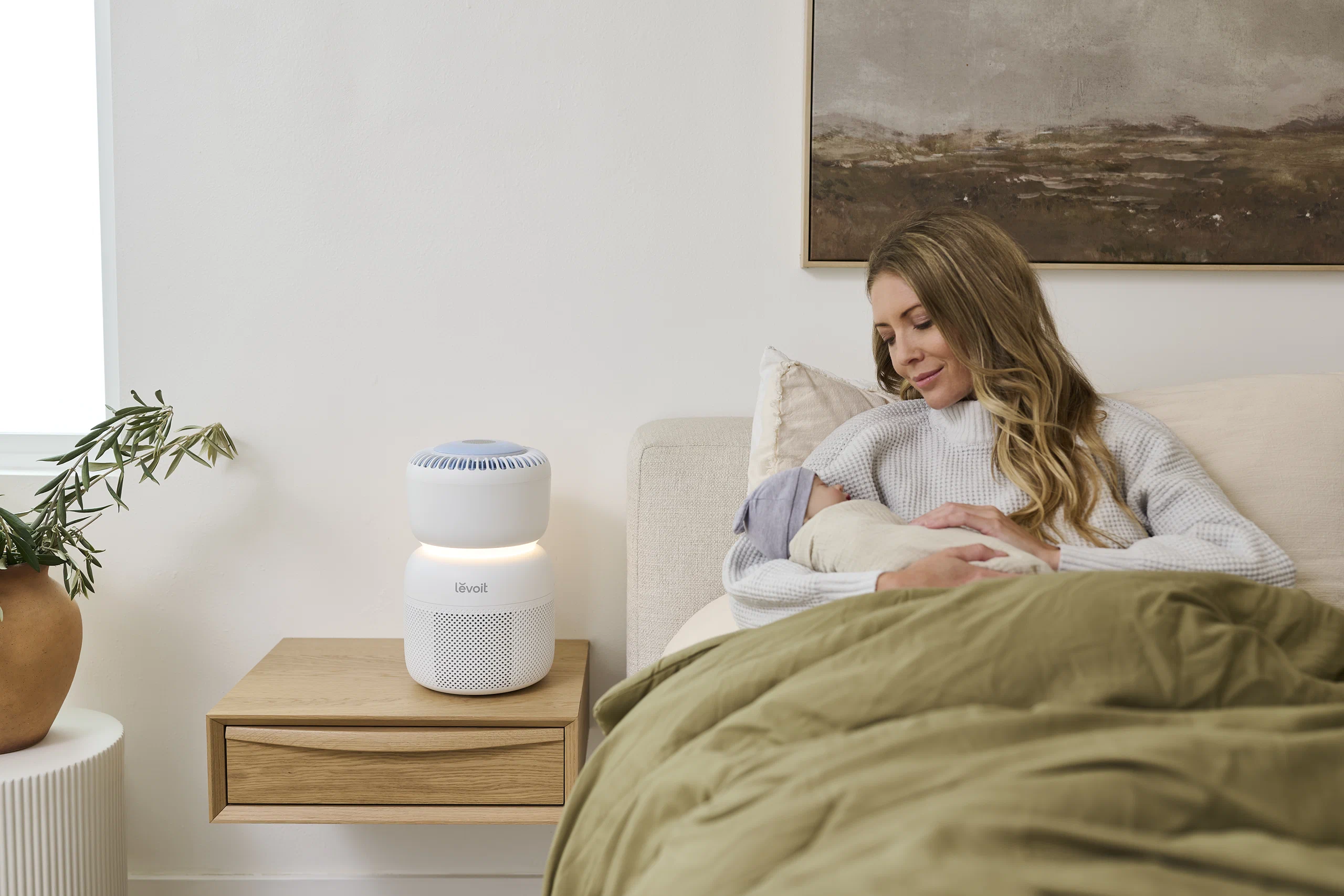 Levoit ra mắt Sprout, máy lọc không khí 3 trong 1 cho phòng ngủ của bé