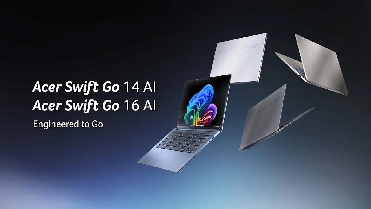 Acer mở rộng danh mục laptop AI Copilot+ PC, từ Swift cao cấp đến Aspire phổ thông tại CES 2026
