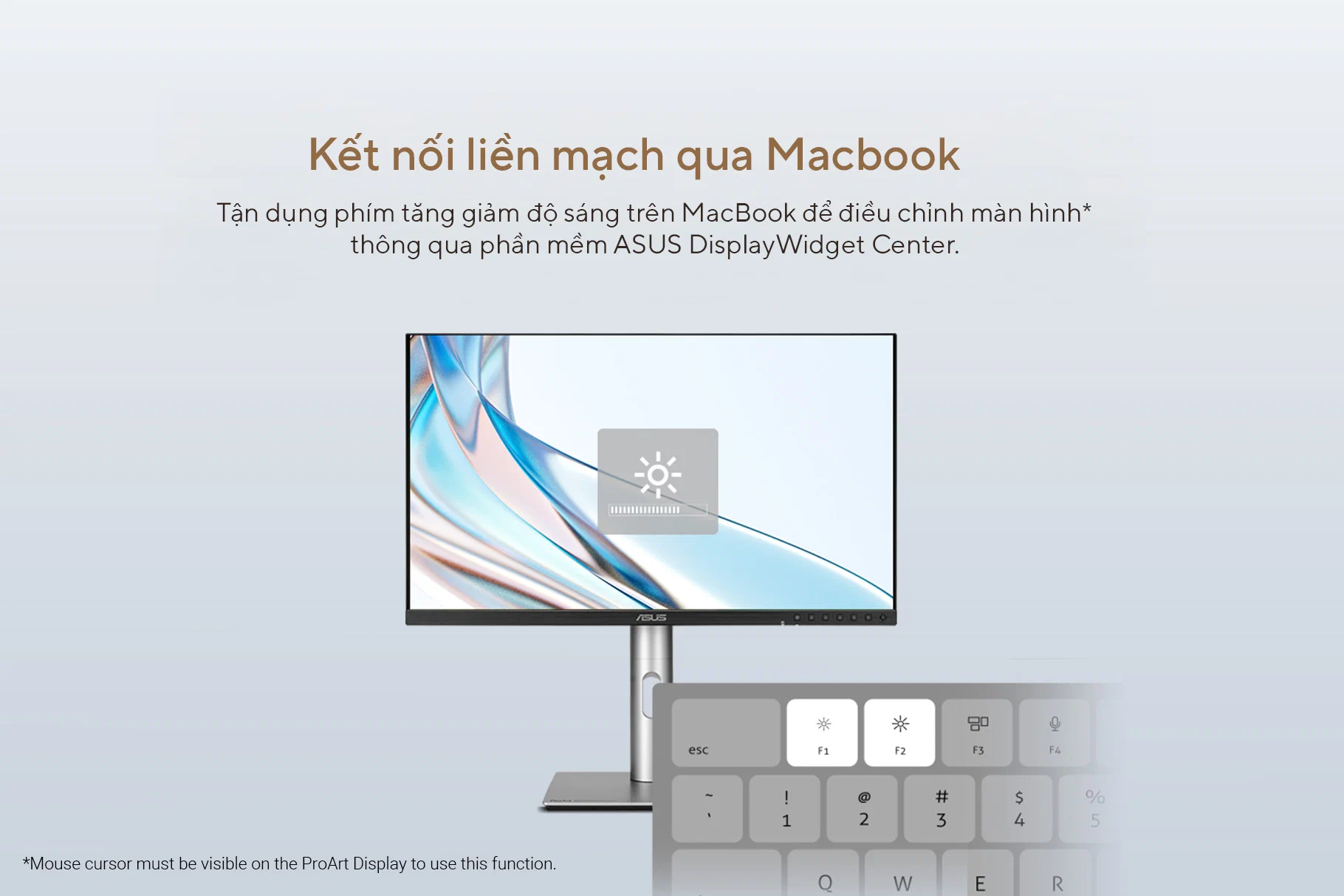 Màn hình ASUS ProArt bổ sung tính năng đồng bộ màu sắc và điều khiển riêng cho macOS
