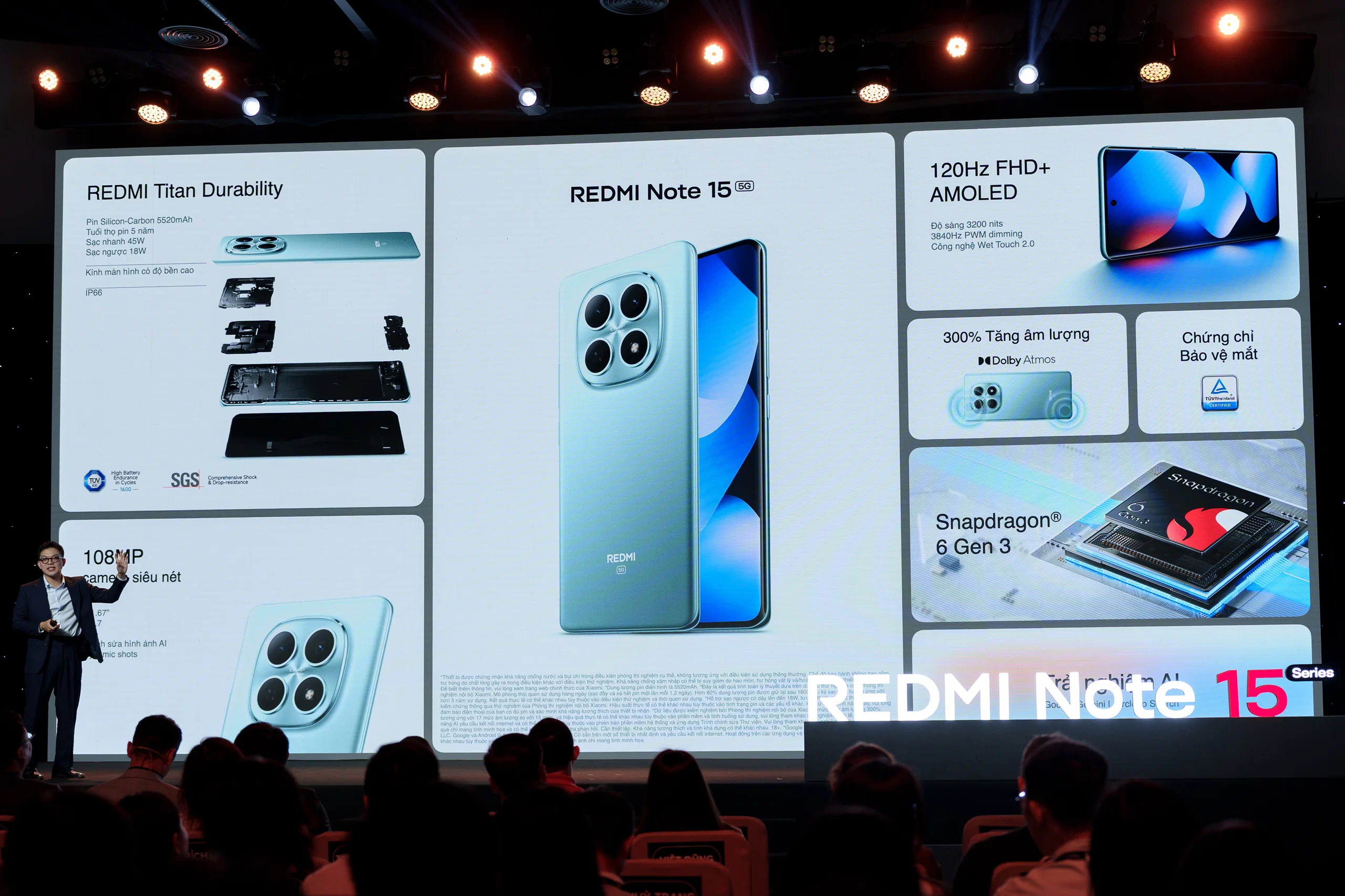 Xiaomi giới thiệu REDMI Note 15 Series tại Việt Nam với Chi Pu là Đại sứ thương hiệu, chuẩn bền REDMI Titan và loạt nâng cấp toàn diện