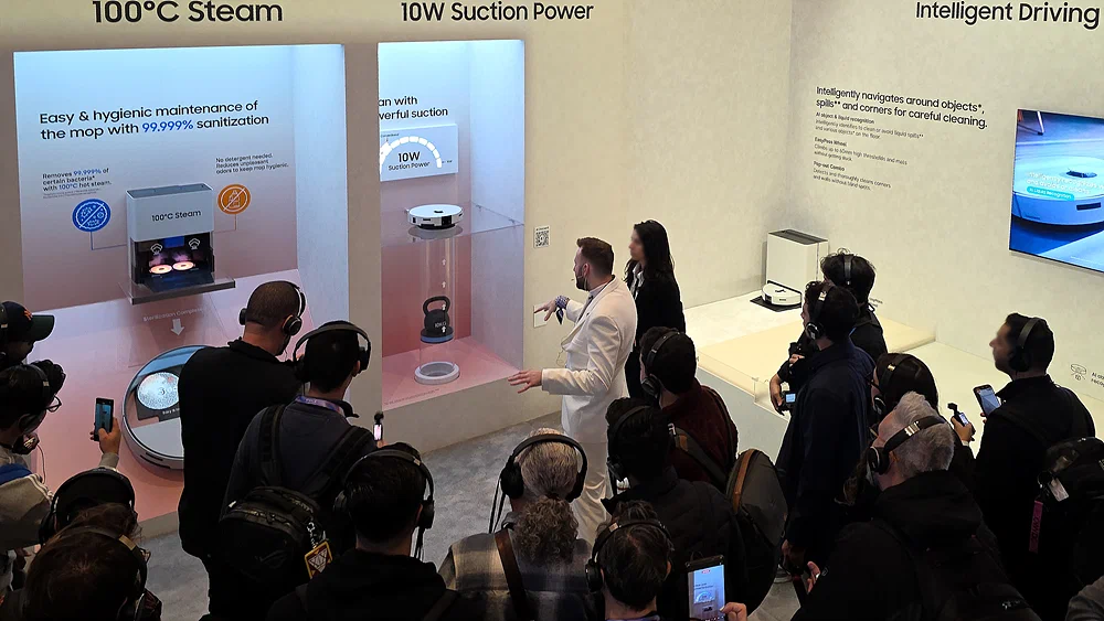 Samsung trình diễn Home Companion, mở ra phong cách sống “không việc nhà” tại CES 2026