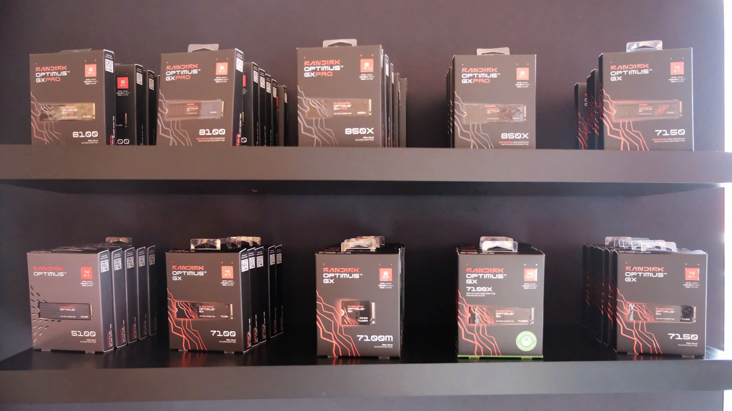 Sandisk ra mắt thương hiệu SSD gắn trong mới SANDISK Optimus tại CES 2026