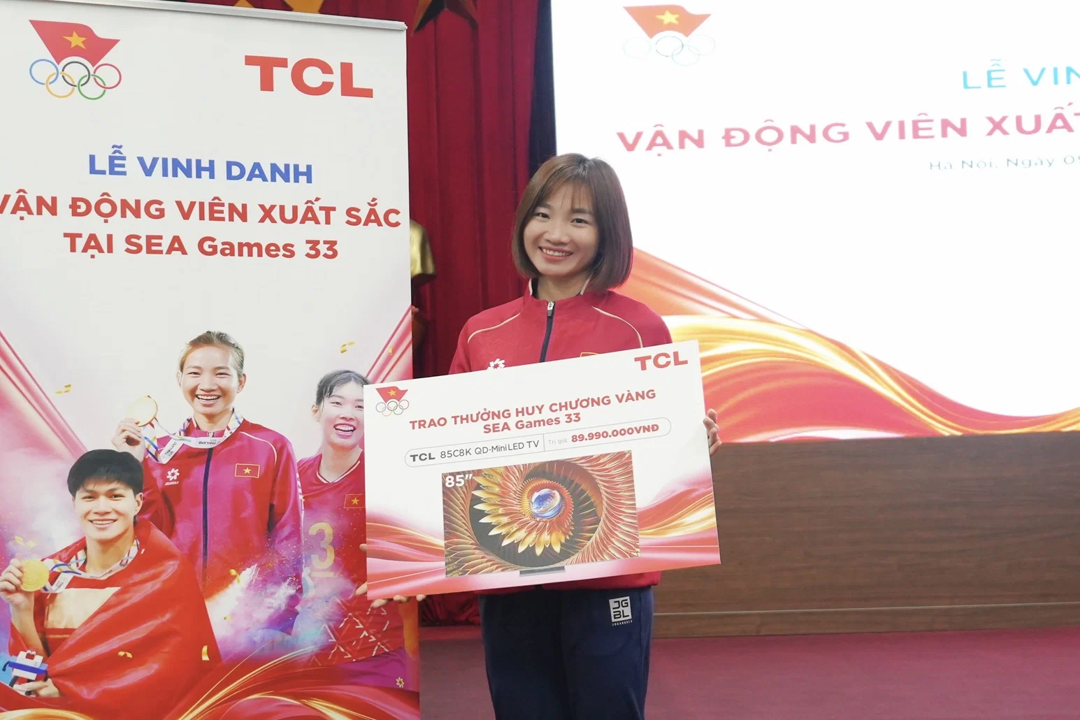 TCL đồng hành cùng thể thao Việt Nam tại SEA Games 33 và Para Games 2026