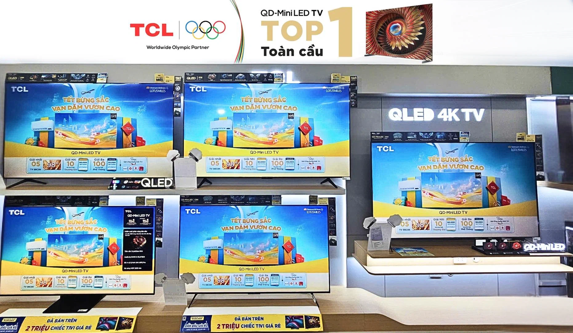 TCL và Vietnam Airlines bắt tay kiến tạo trải nghiệm Tết bừng sắc, Vạn dặm vươn cao