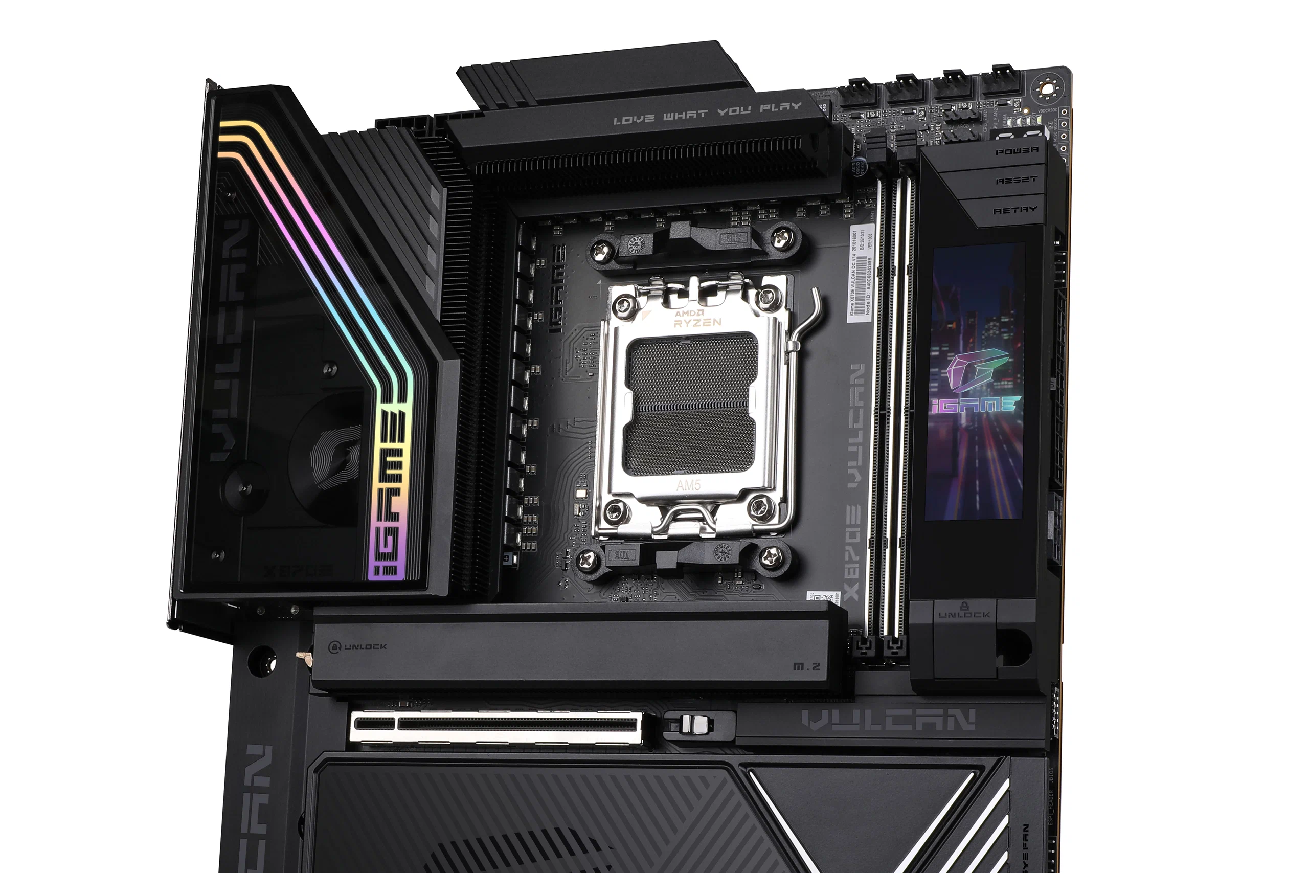 COLORFUL chính thức ra mắt iGame X870E VULCAN OC, bo mạch chủ cao cấp cho Ryzen 9000 X3D