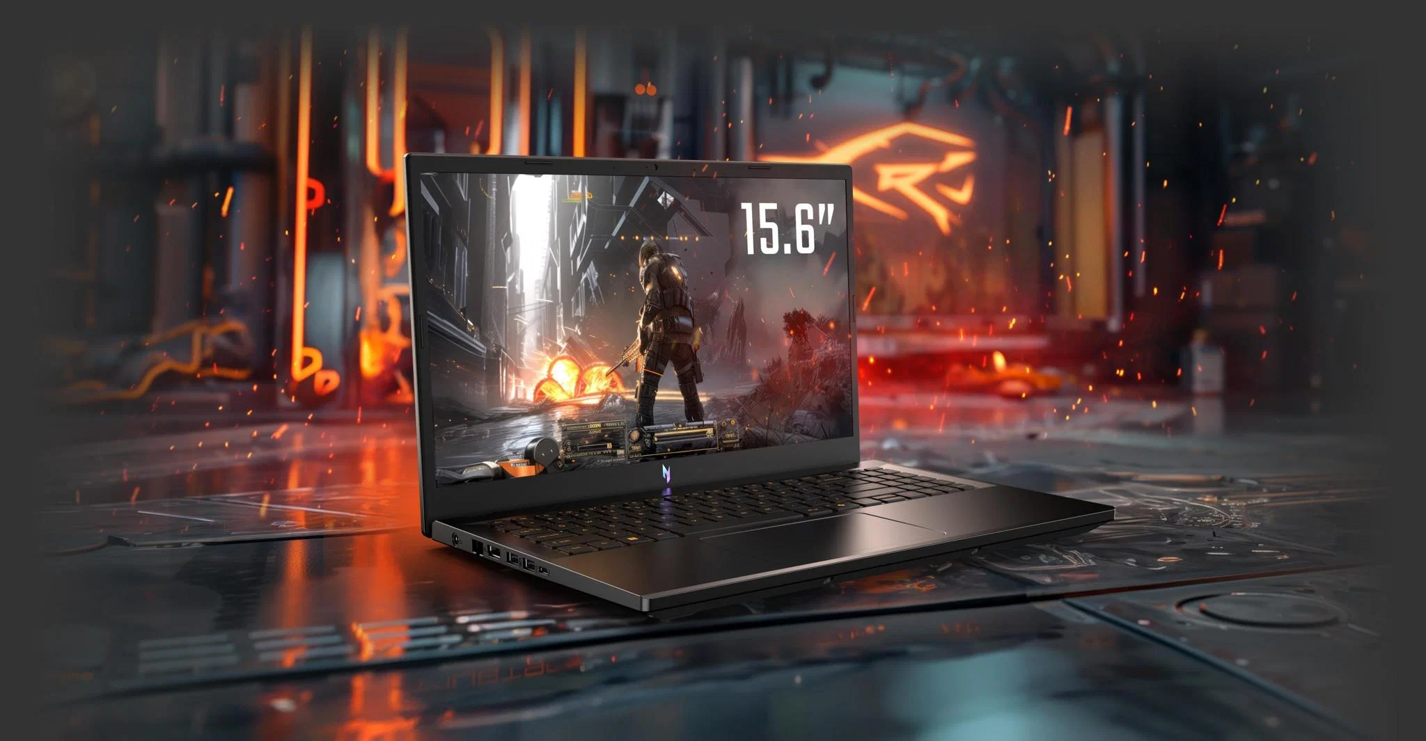 Acer Nitro V 15 ProPanel: Laptop RTX 5050 8GB, màn hình 180Hz 100% sRGB