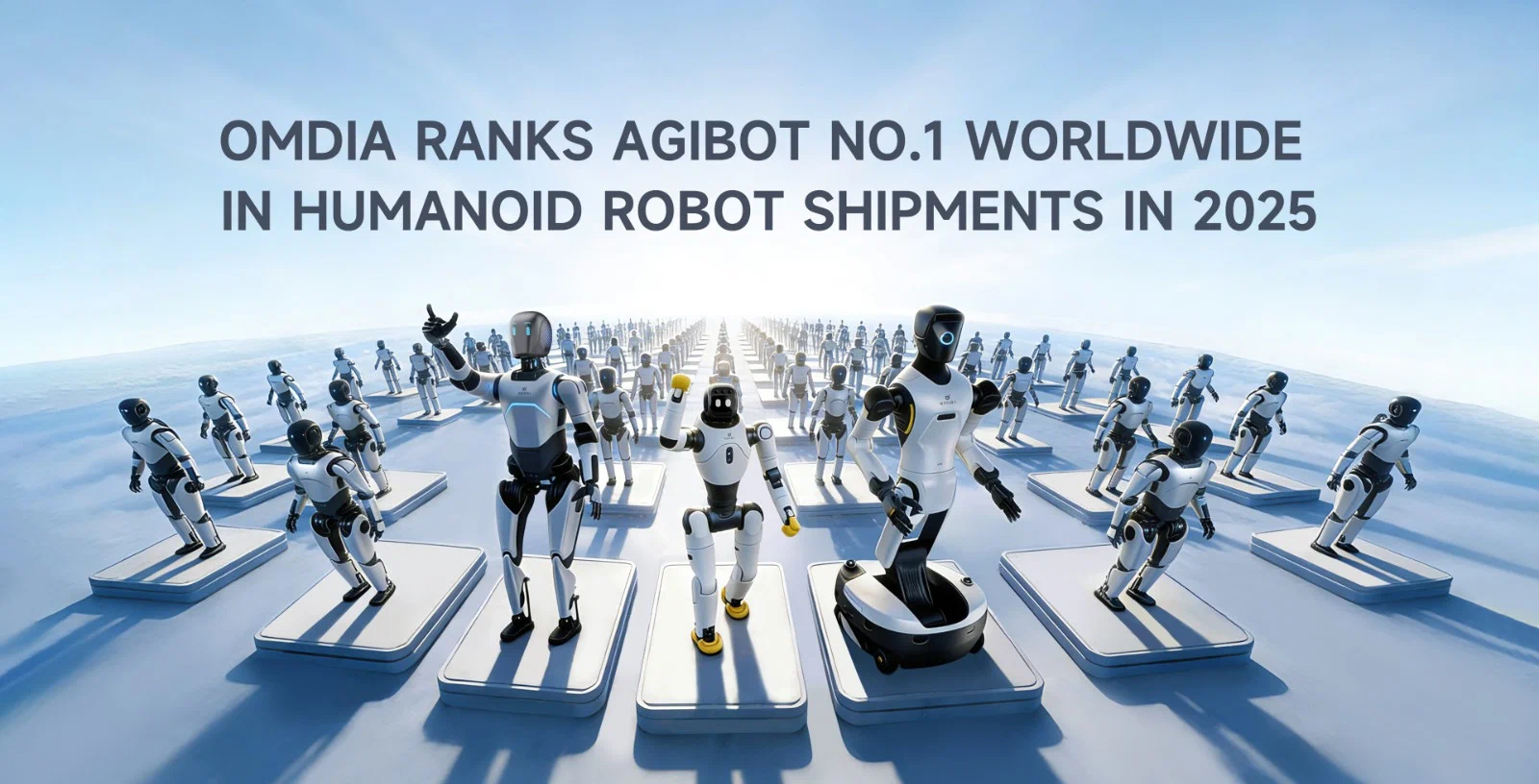 Gần 200 robot biểu diễn nghệ thuật trong chương trình AGIBOT Night 2026 phát sóng độc quyền trên HTVm