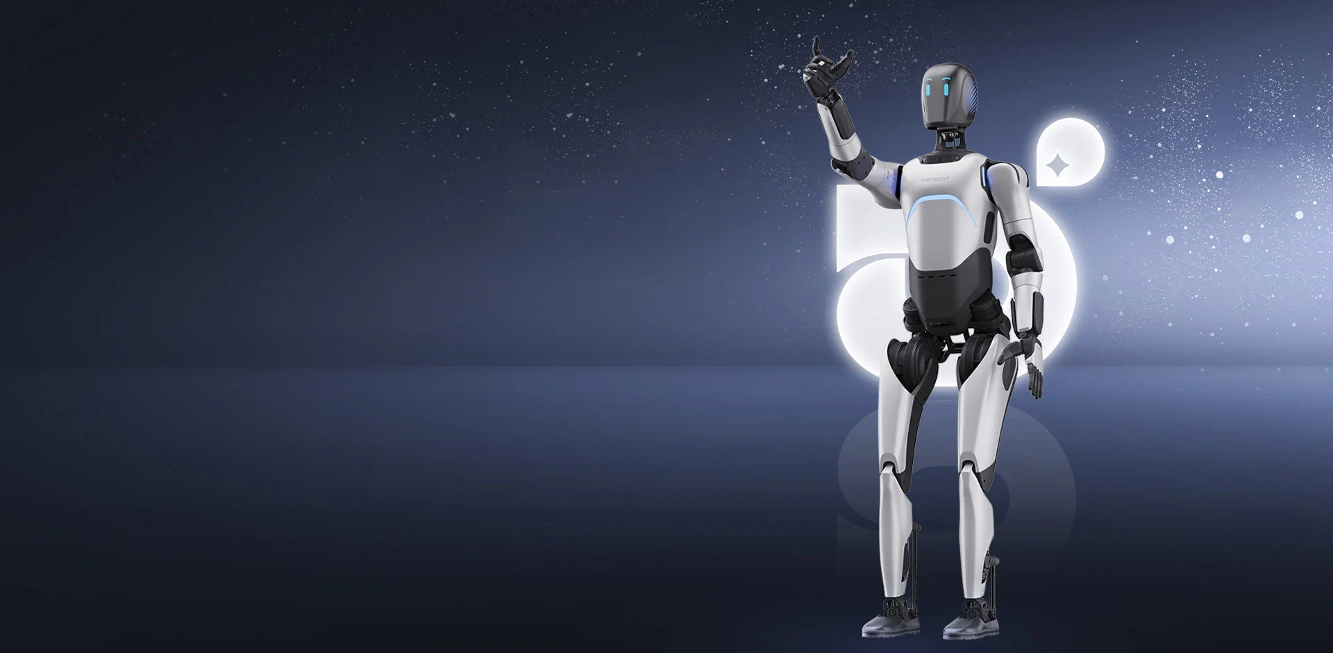 Gần 200 robot biểu diễn nghệ thuật trong chương trình AGIBOT Night 2026 phát sóng độc quyền trên HTVm