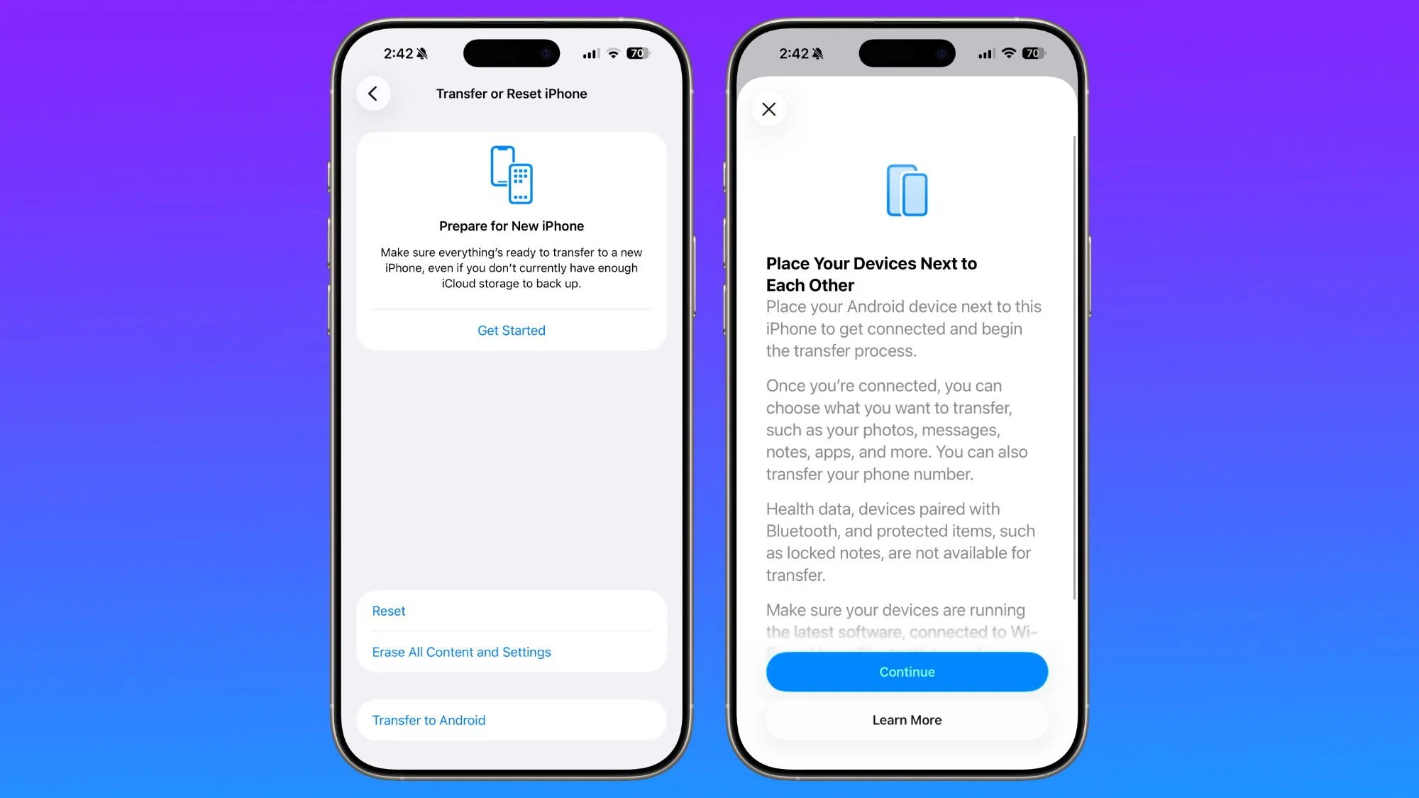 iOS 26.3 có gì mới? Chuyển iPhone sang Android dễ hơn, vá lỗi bảo mật nghiêm trọng