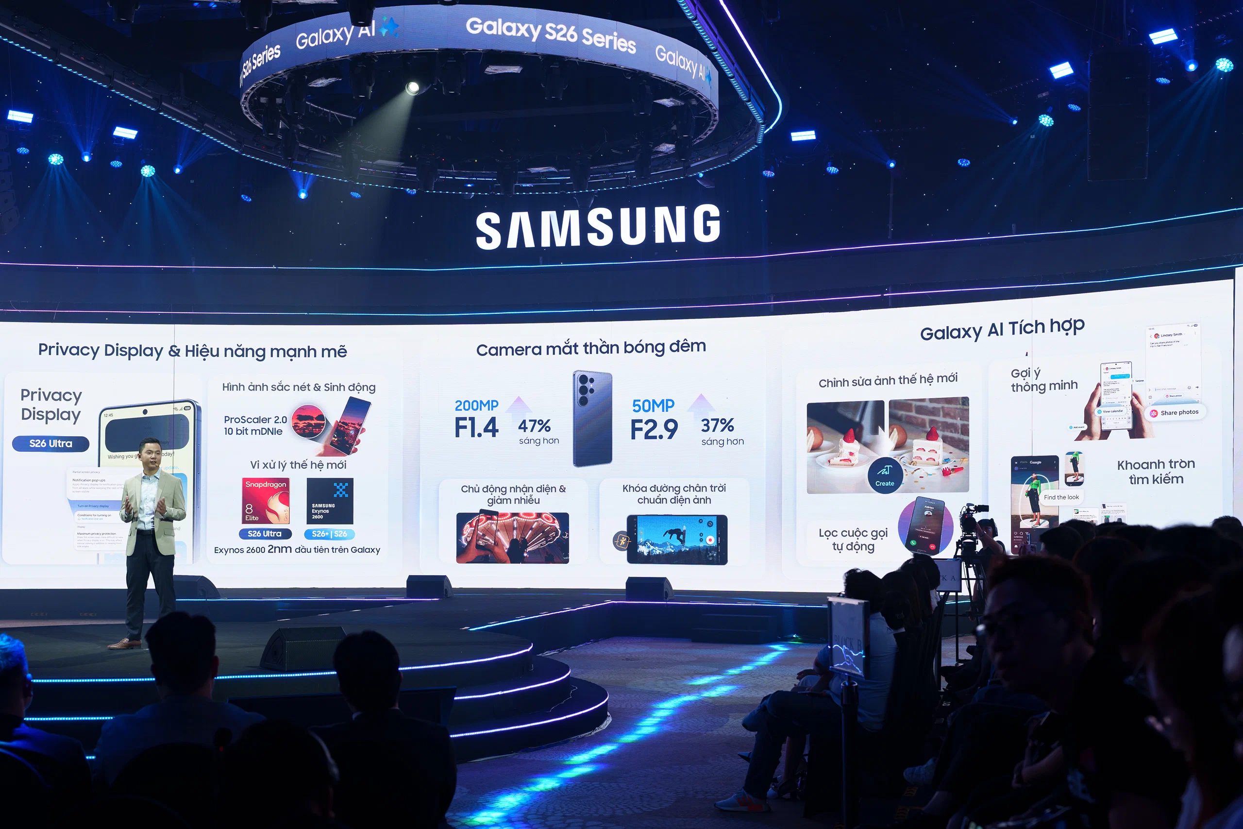 Samsung tổ chức sự kiện ra mắt Galaxy S26 series tại Việt Nam: Galaxy AI Phone tích hợp - Định chuẩn trải nghiệm