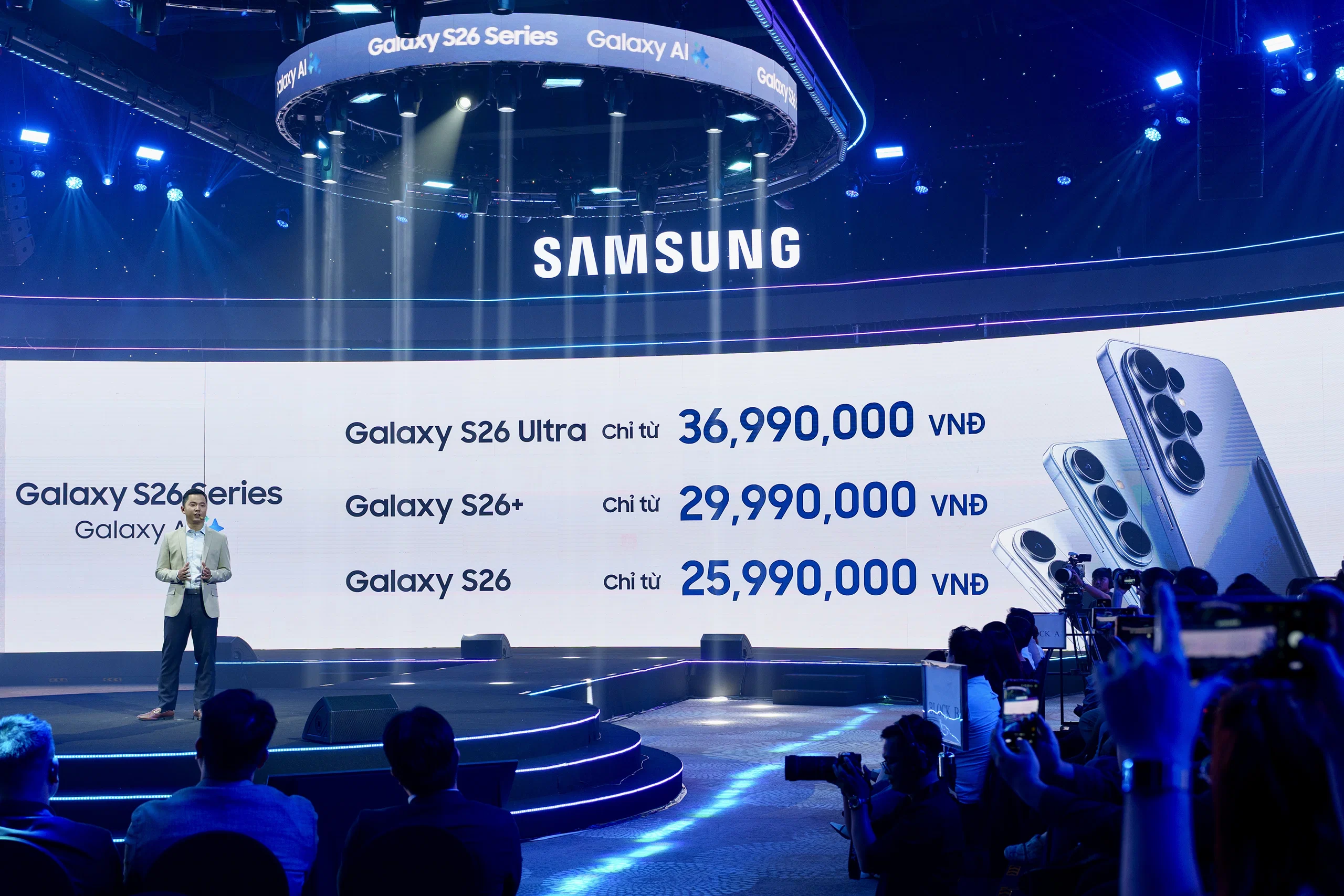 Samsung tổ chức sự kiện ra mắt Galaxy S26 series tại Việt Nam: Galaxy AI Phone tích hợp - Định chuẩn trải nghiệm