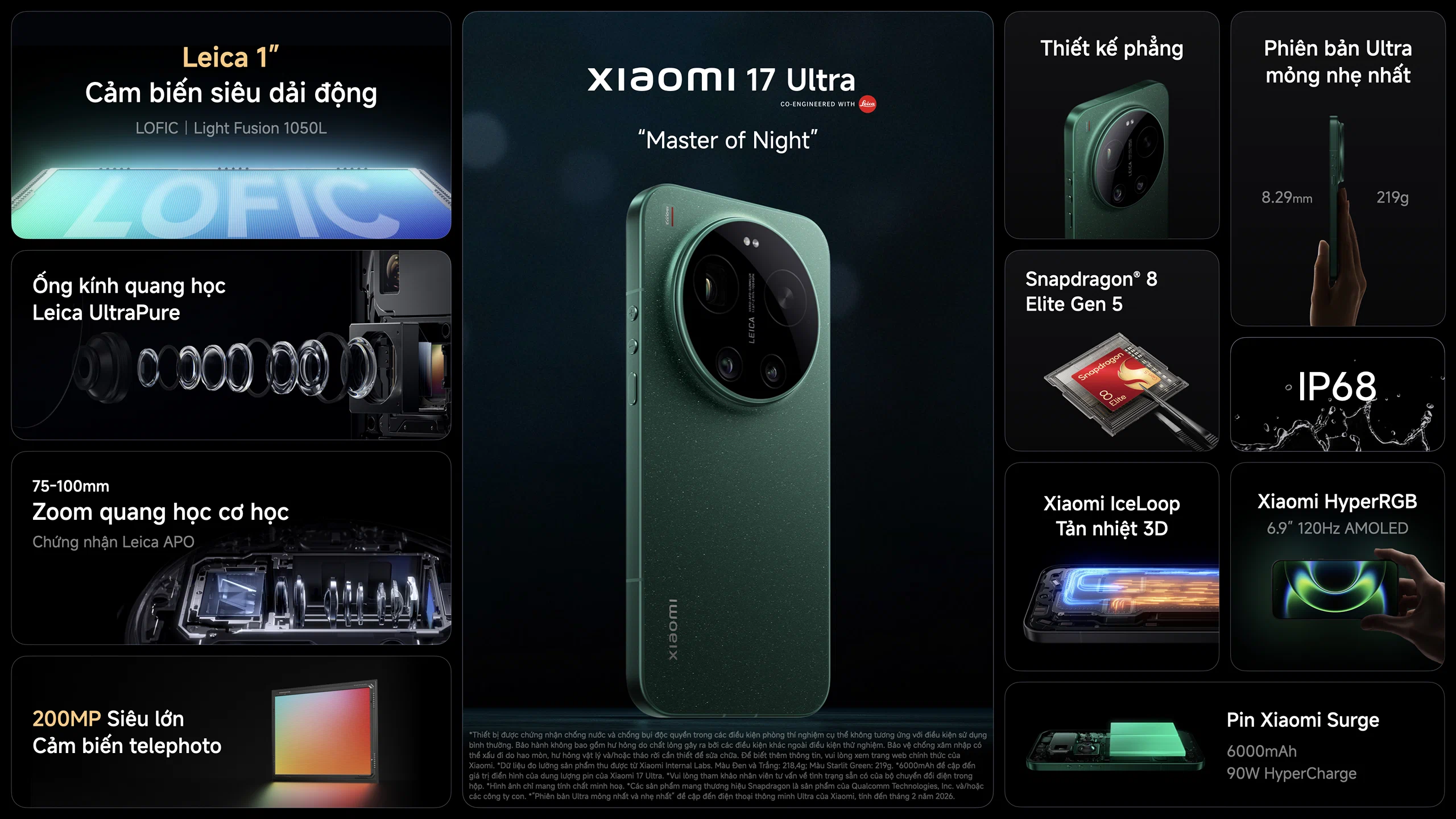 Xiaomi 17 Series ra mắt tại Việt Nam - Camera Leica nâng chuẩn nhiếp ảnh di động